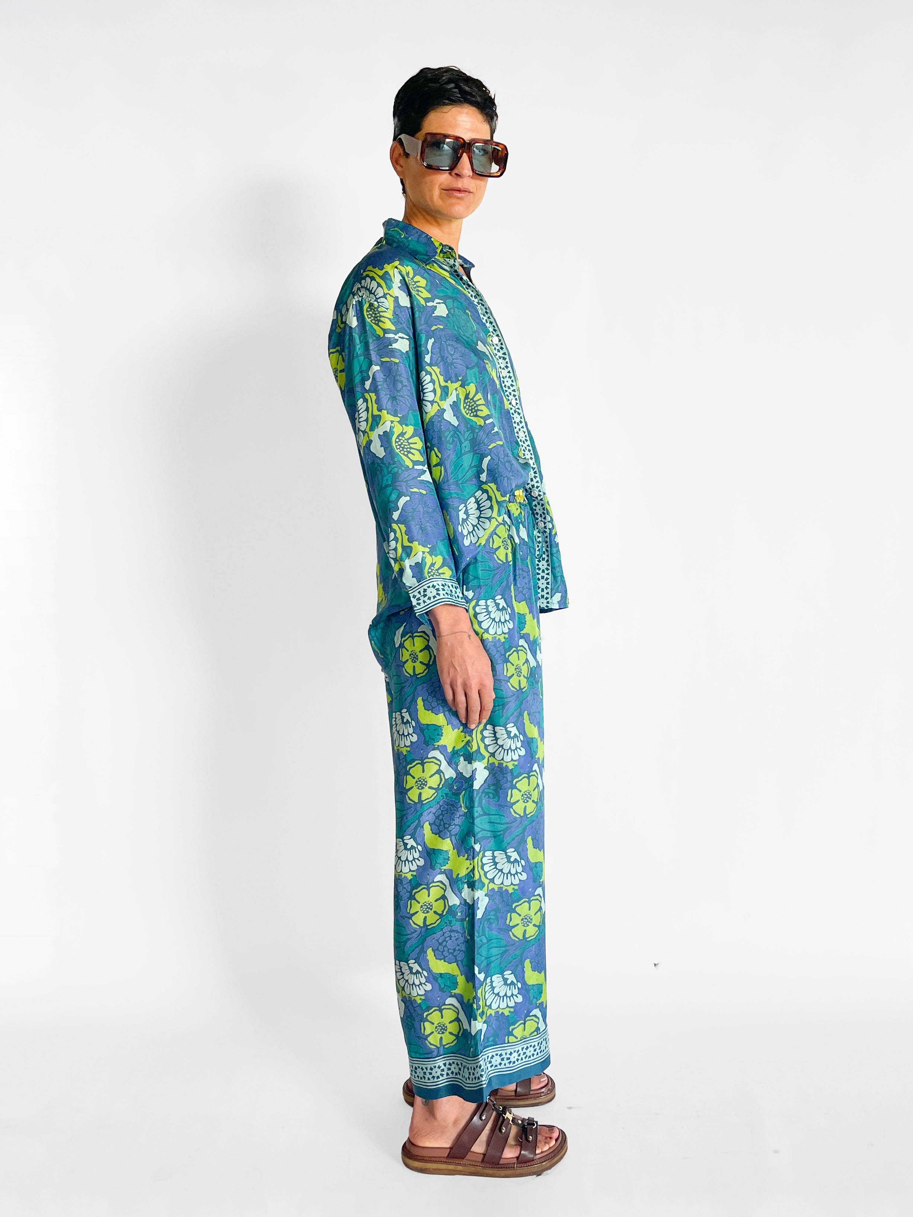 Hannah Stevie Shirt and Azra Pant Set, image 3 of 5
