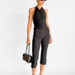 SIR. Matheo Draped Halter Top, image 3 of 5