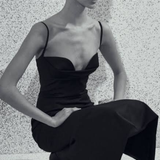 Cowl Neck Pencil Dress