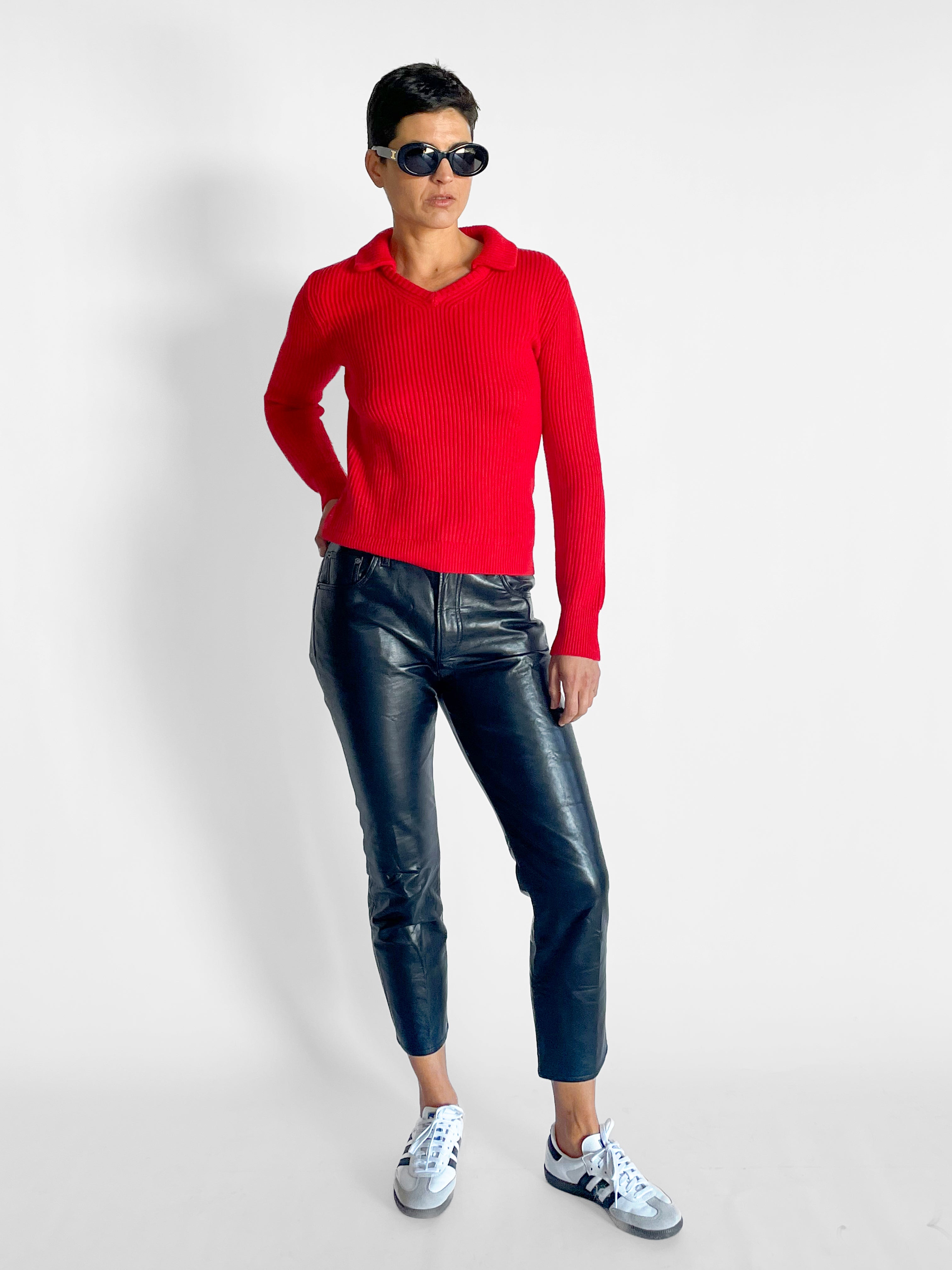 Citizens of Humanity Jolene Leather Pant, image 3 of 5