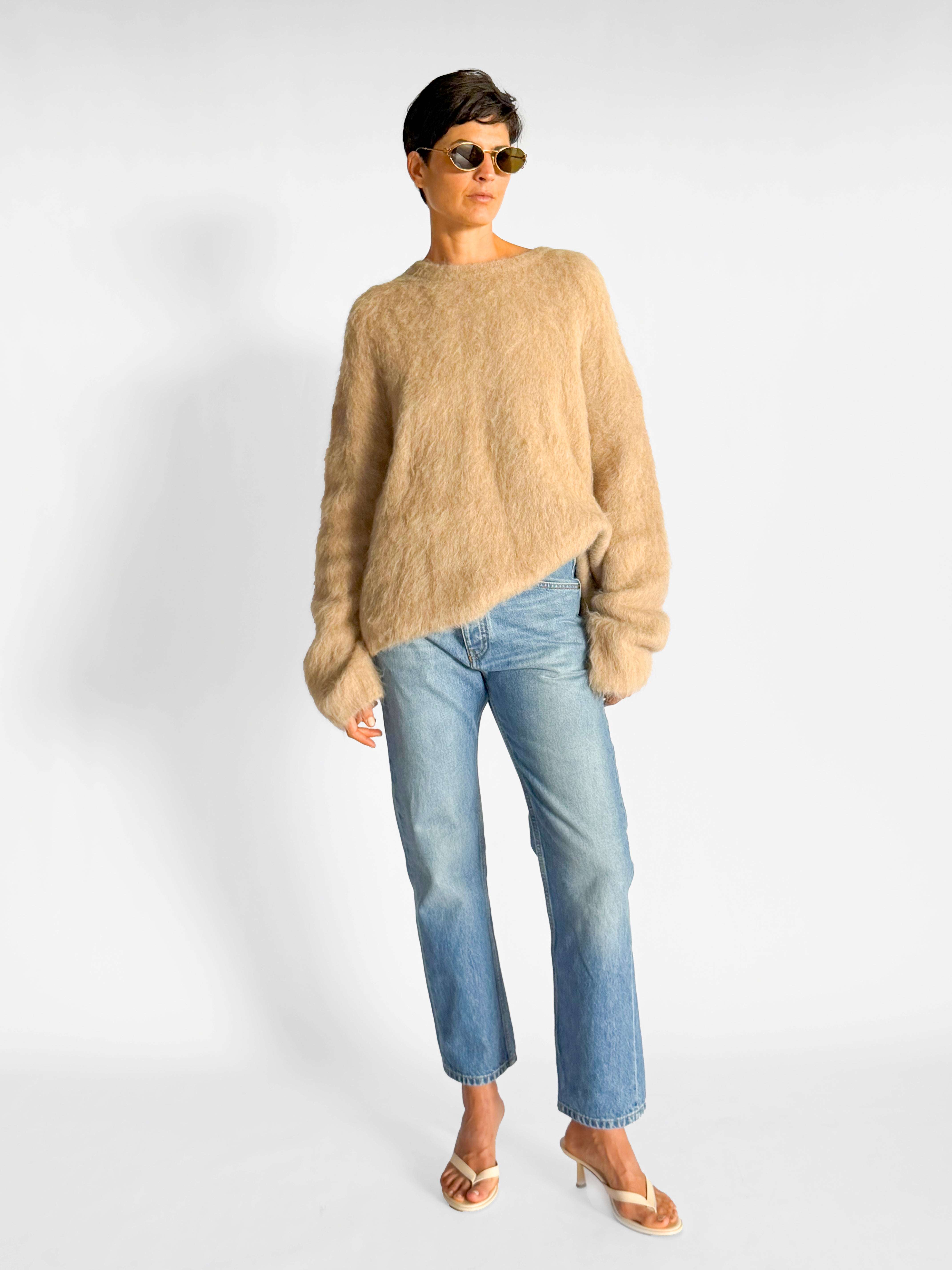 Toteme Boxy Alpaca Knit Sweater, image 3 of 4