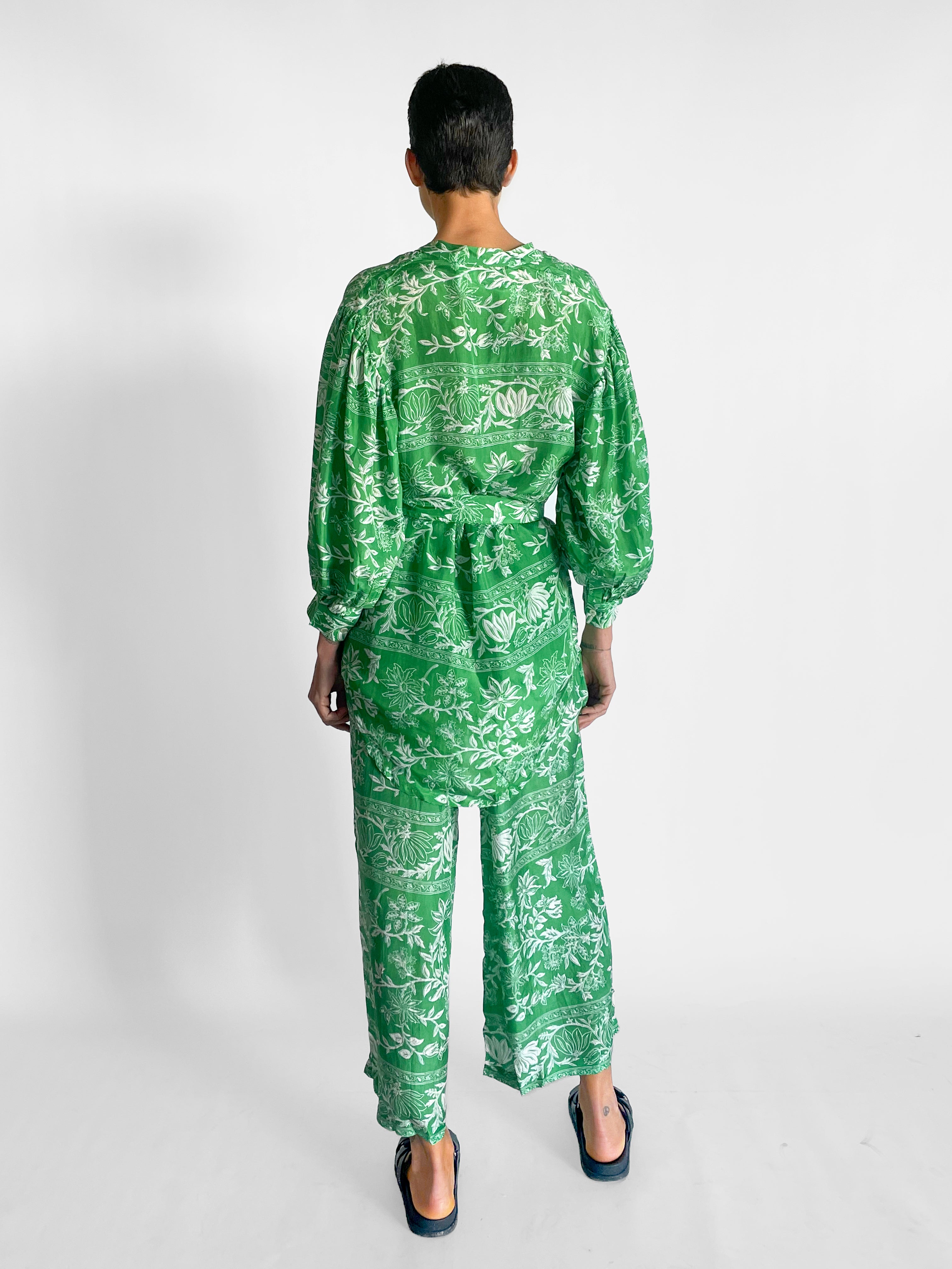 Hannah Tunic & Emmy Silk Pant Set, image 3 of 6