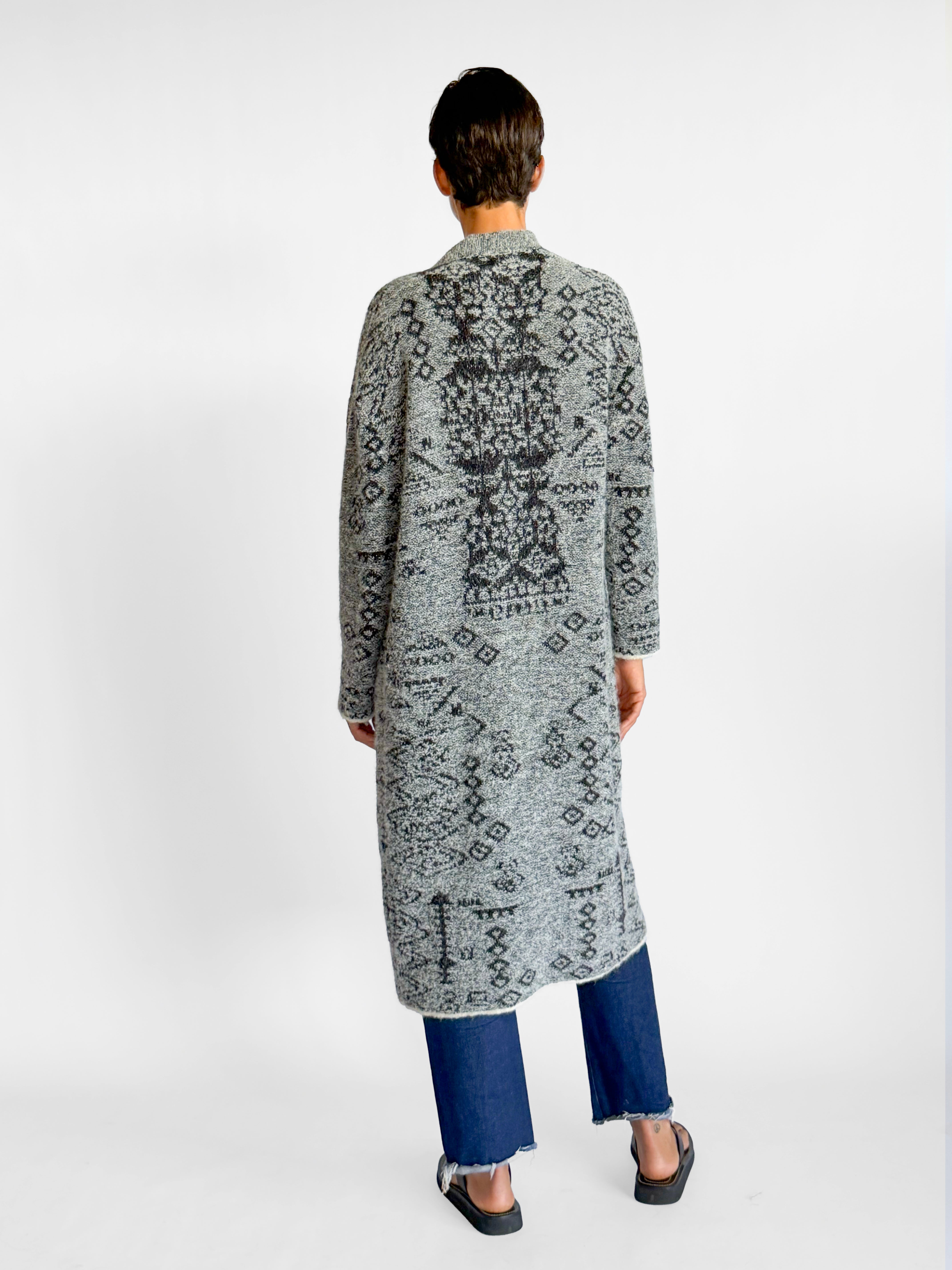 Antik Batik Alpaca Long Knit Cardigan, image 3 of 5