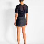 Venroy Linen Tie Mini Skirt, image 3 of 5