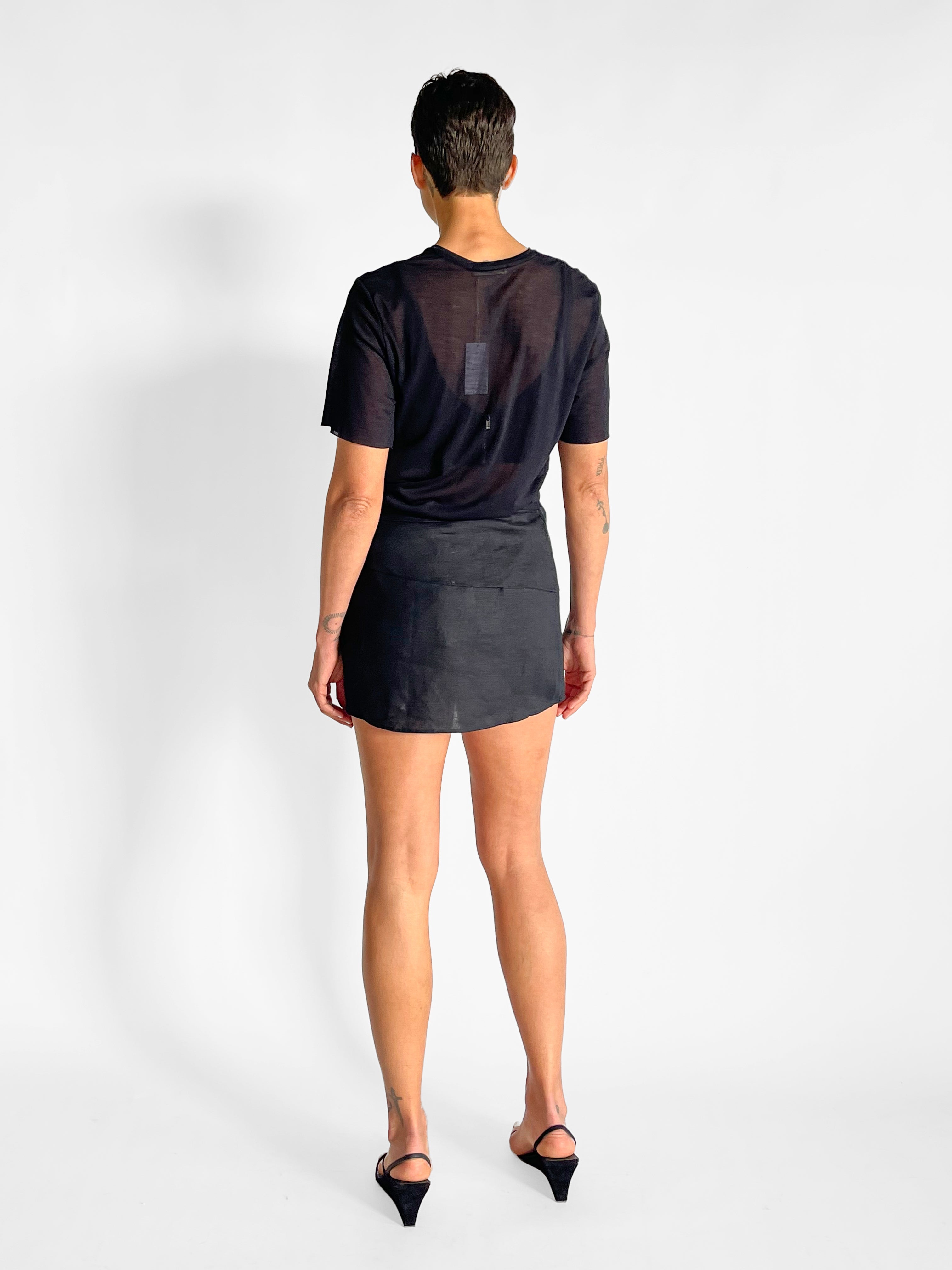 Venroy Linen Tie Mini Skirt, image 3 of 5