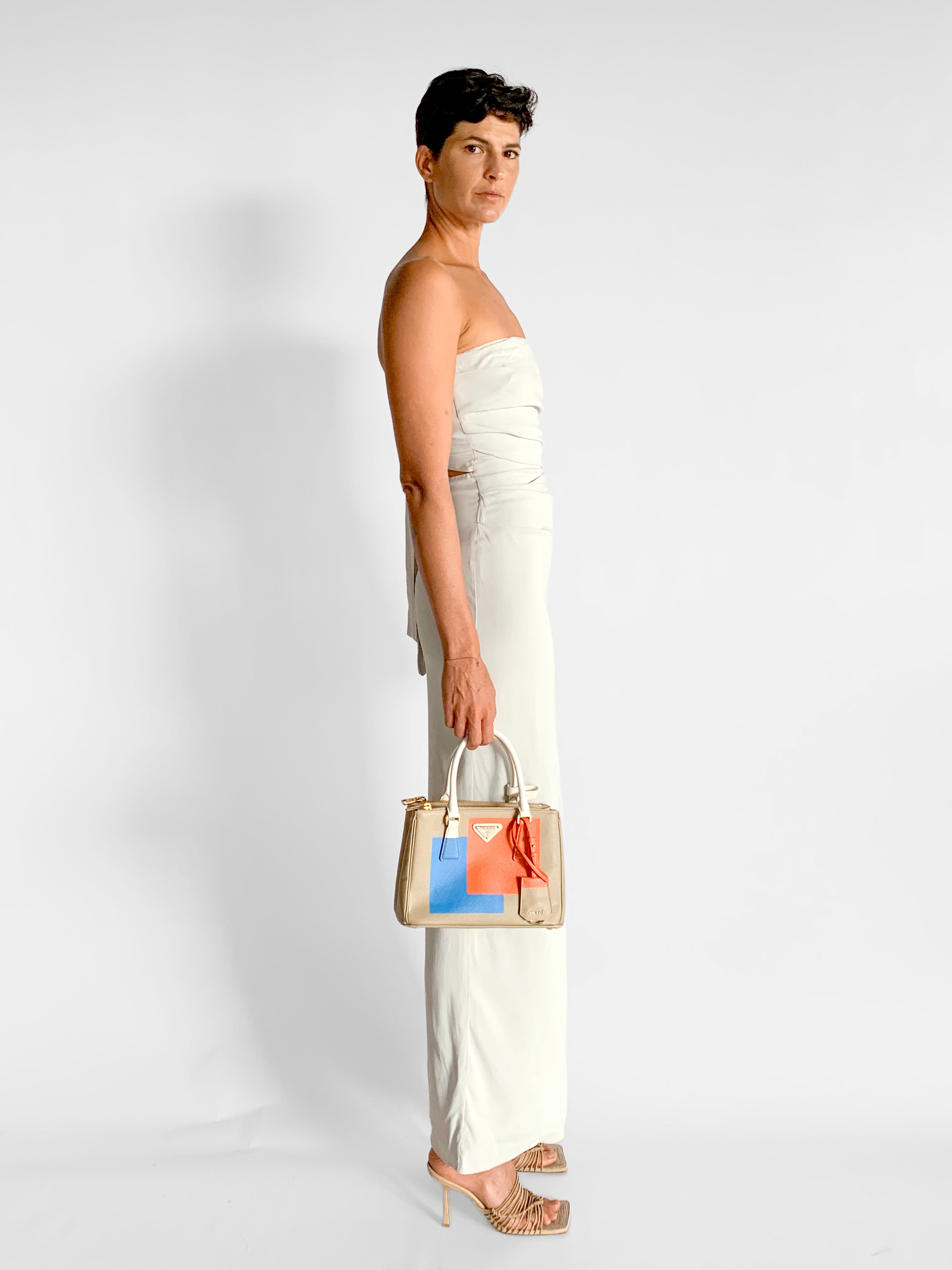 St. Agni Strapless Tie Back Dress, image 3 of 5