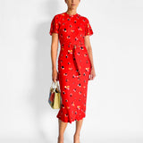 Rebecca Valance Ruby SS Midi Dress, image 3 of 5