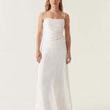 Clarice Draped Maxi Dress