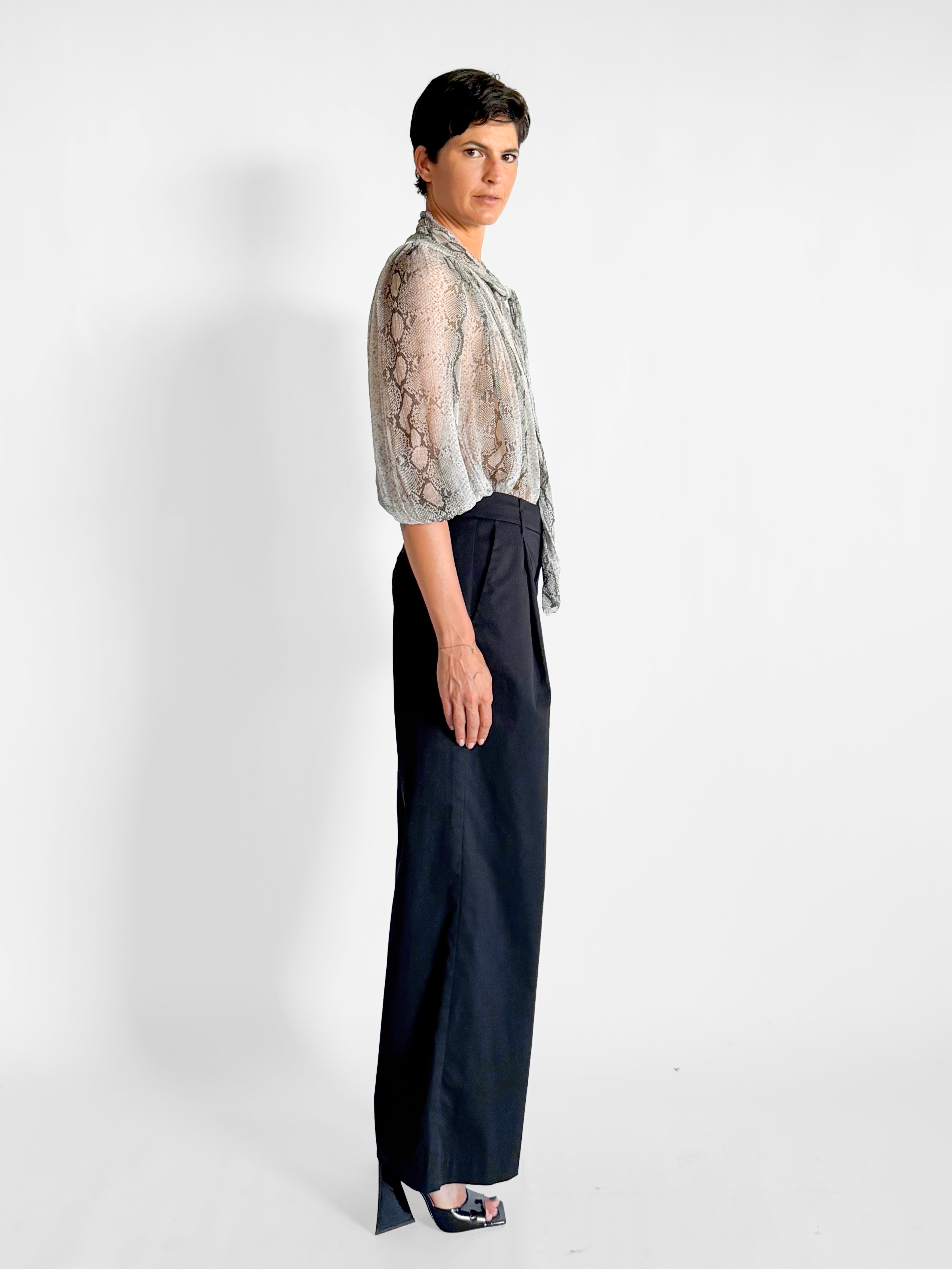 Zimmermann Snake Silk Blouse, image 4 of 5