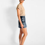 Camilla and Marc Florian Leather Mini Skirt, image 4 of 4