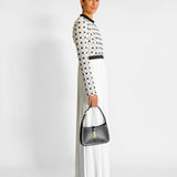 Self Portrait Floral Lace Pleated Maxi Dress, image 4 of 4