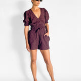 Peony Belted Shorts, image 4 of 5