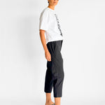 Lee Mathews Pinstripe Cropped Tailored Pant, image 4 of 4