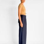 Courtney Zheng Georg Double Pleat Wide Leg Pants, image 4 of 4