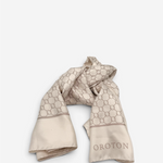 Oroton Silk Monogram Scarf, image 4 of 4