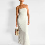 St. Agni Strapless Tie Back Dress, image 4 of 5