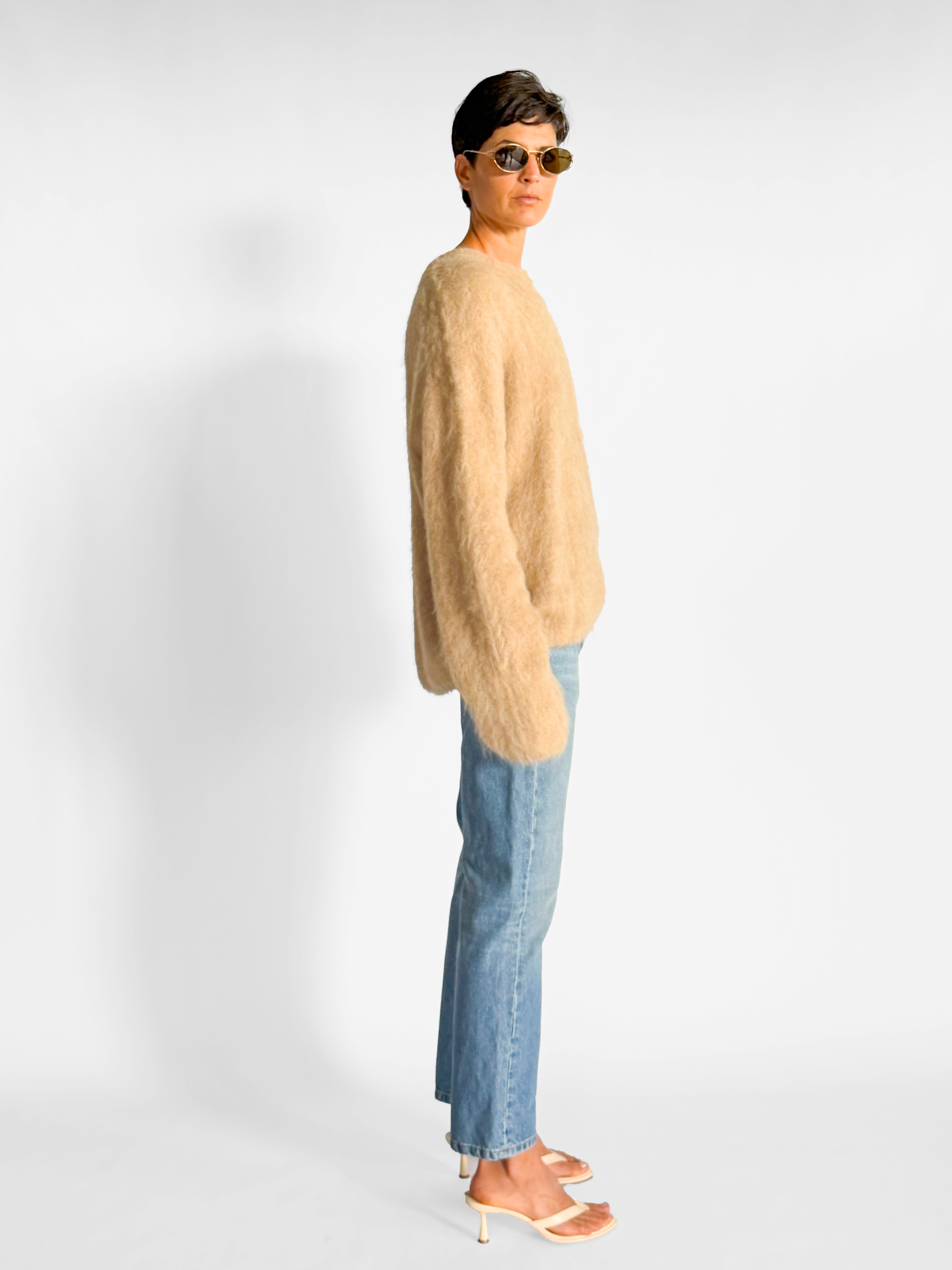 Toteme Boxy Alpaca Knit Sweater, image 4 of 4
