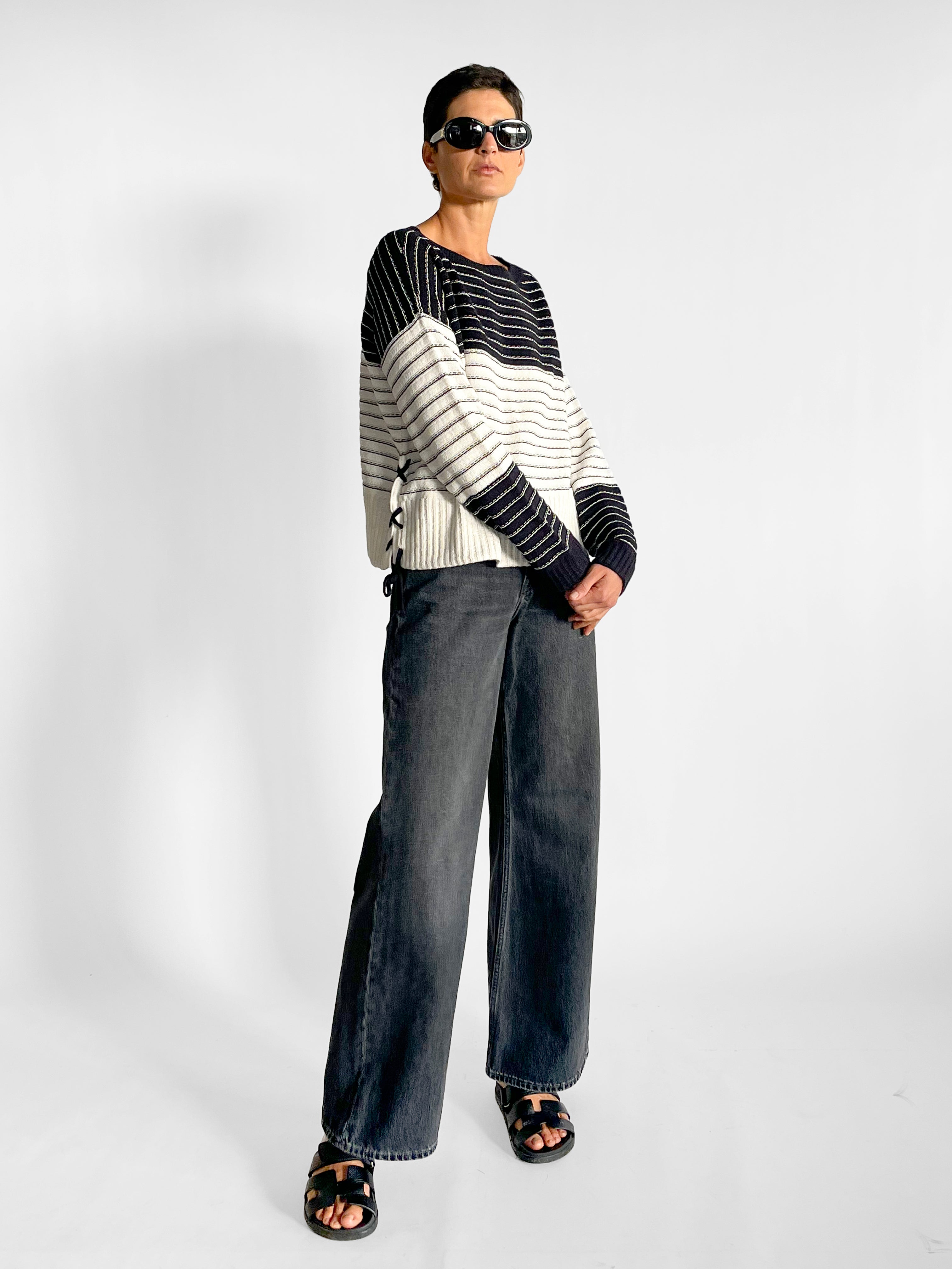 Max&Co Stripe Knit Sweater, image 4 of 6