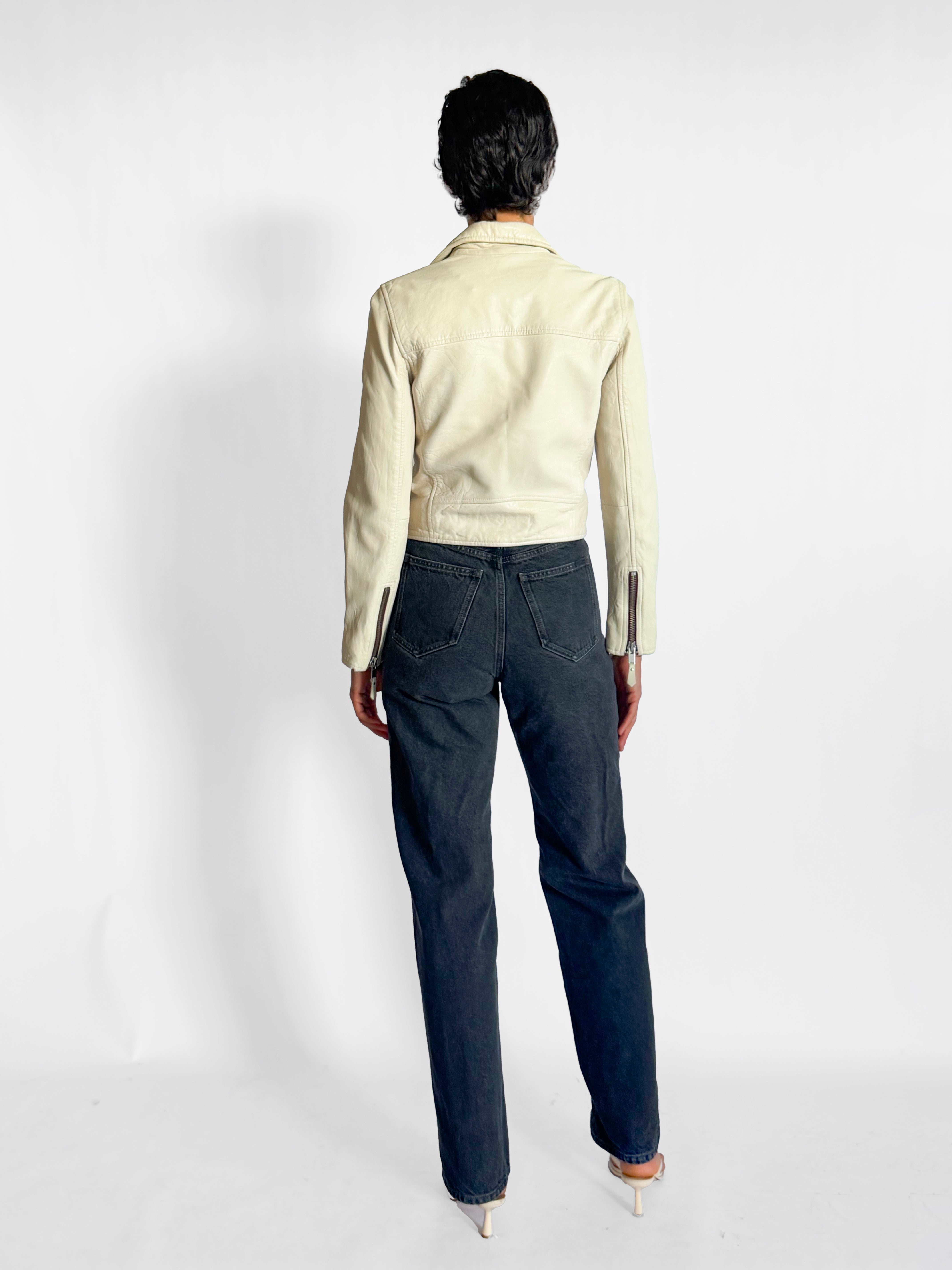 Isabel Marant Aken Washed Leather Jacket, image 4 of 4