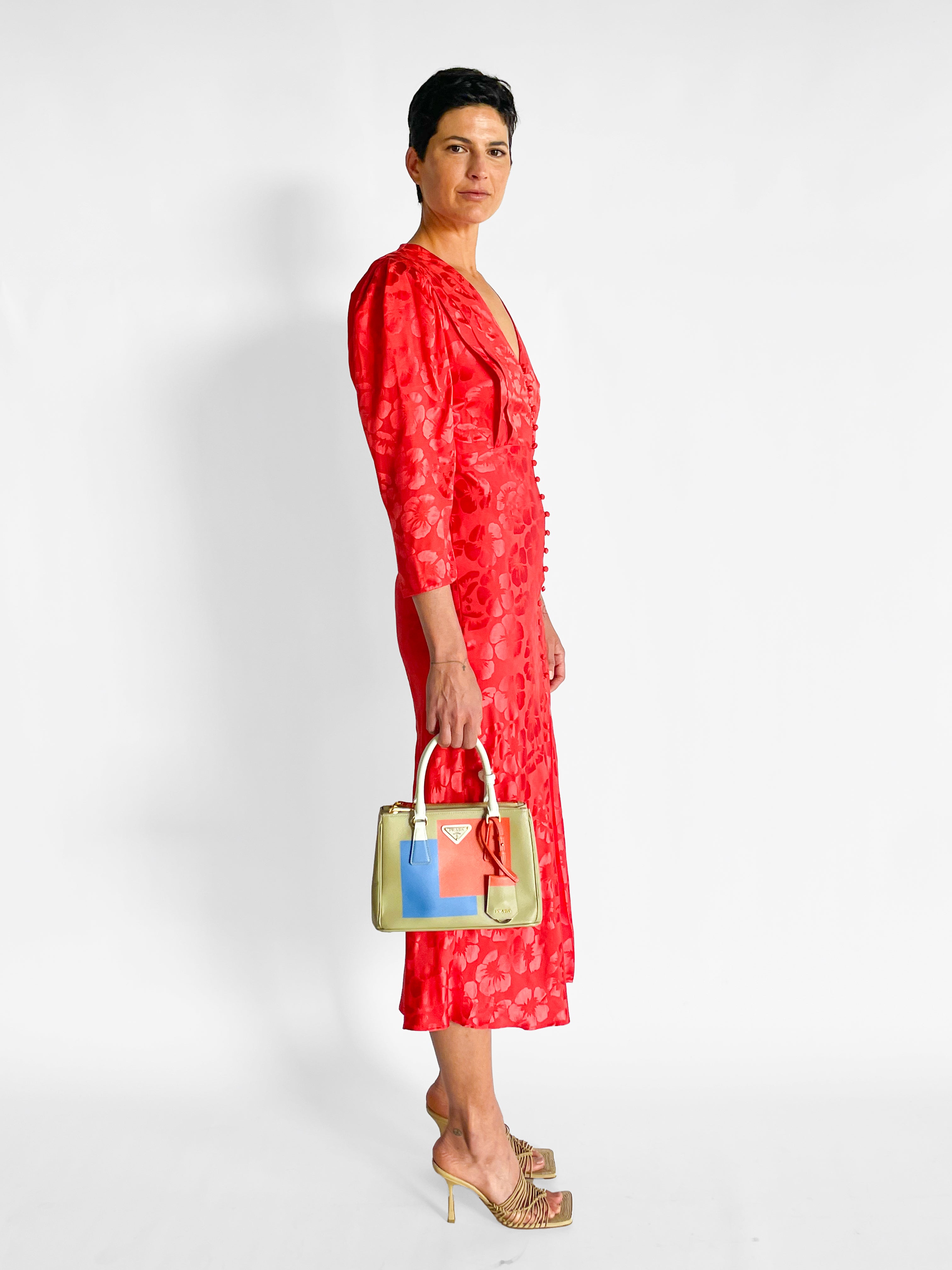 Sandro Azel Jacquard Midi Dress, image 4 of 4
