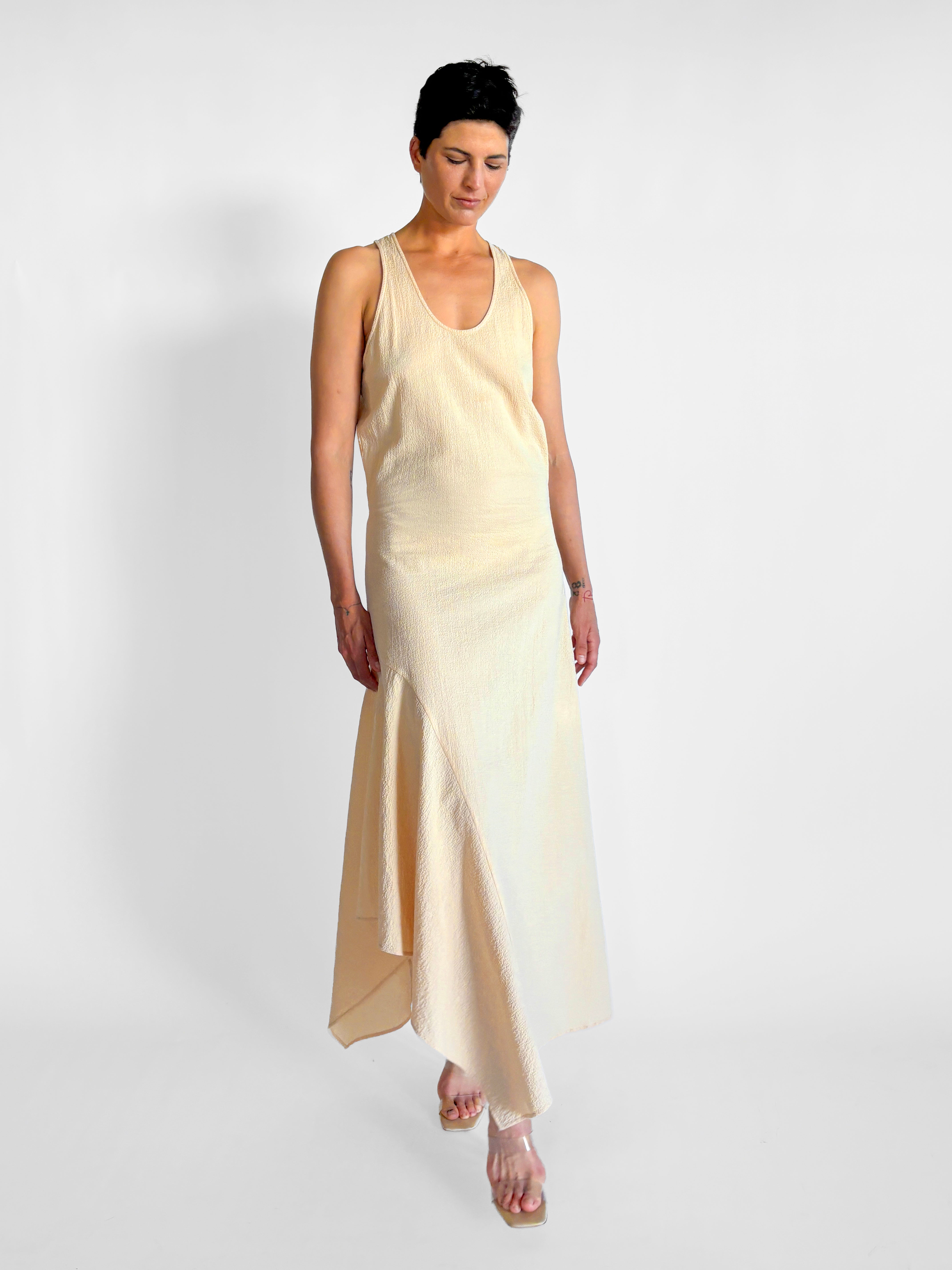 Aeron Gale Scoop Neck Gathered Dress, image 4 of 5