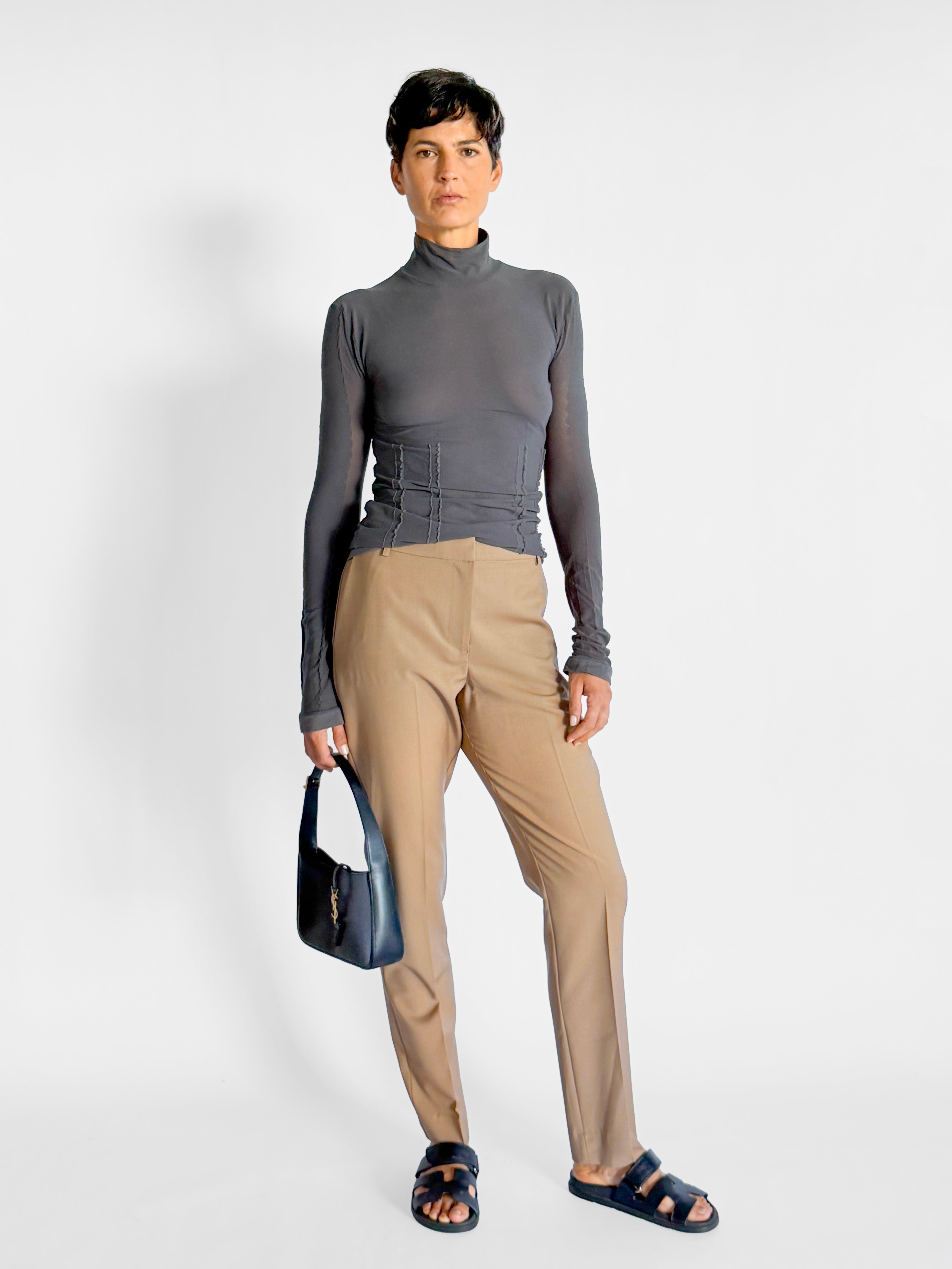 Acne Studios Turtle Neck Sheer Top, image 4 of 5