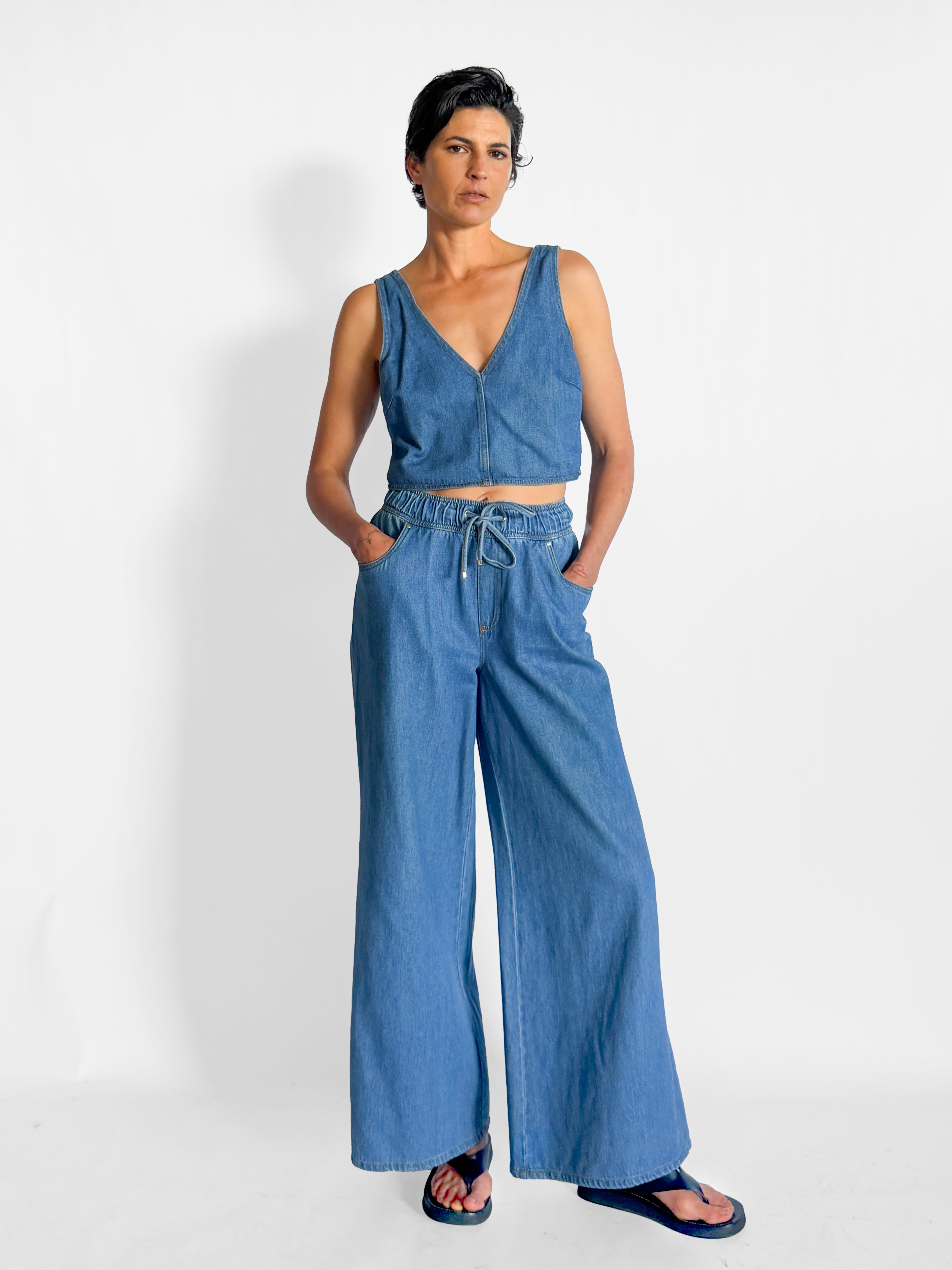 Aje Sadie Jeans & Mackay Top Set, image 4 of 5