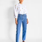 Alemais Under the Sea Embroidered Shirt, image 4 of 6