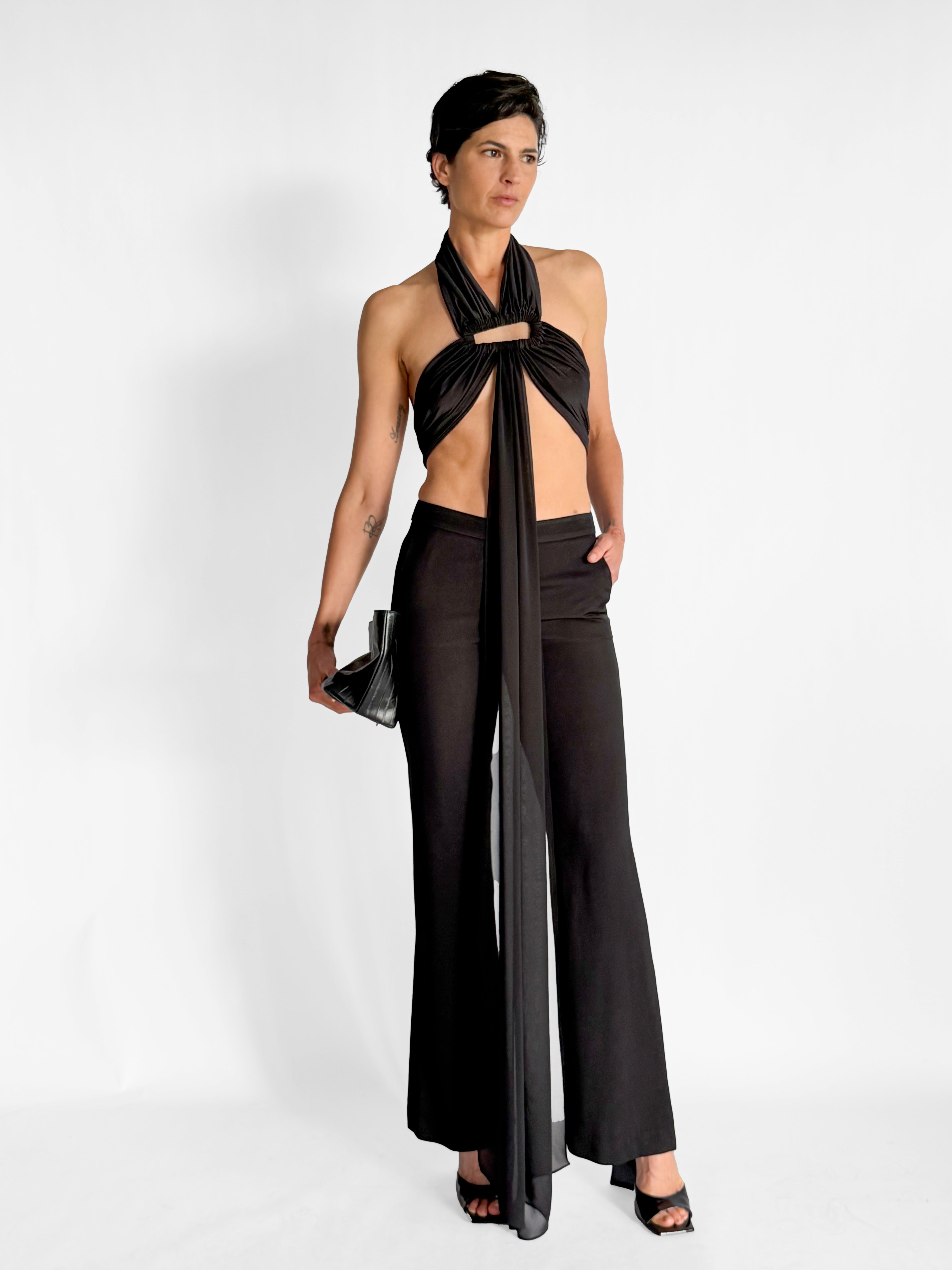 Ila Detail Jersey Top & Jenny Trousers Set, image 4 of 5
