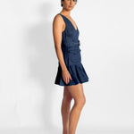 Zimmermann Glassy Safari Belted Fluted Mini Dress, image 4 of 4