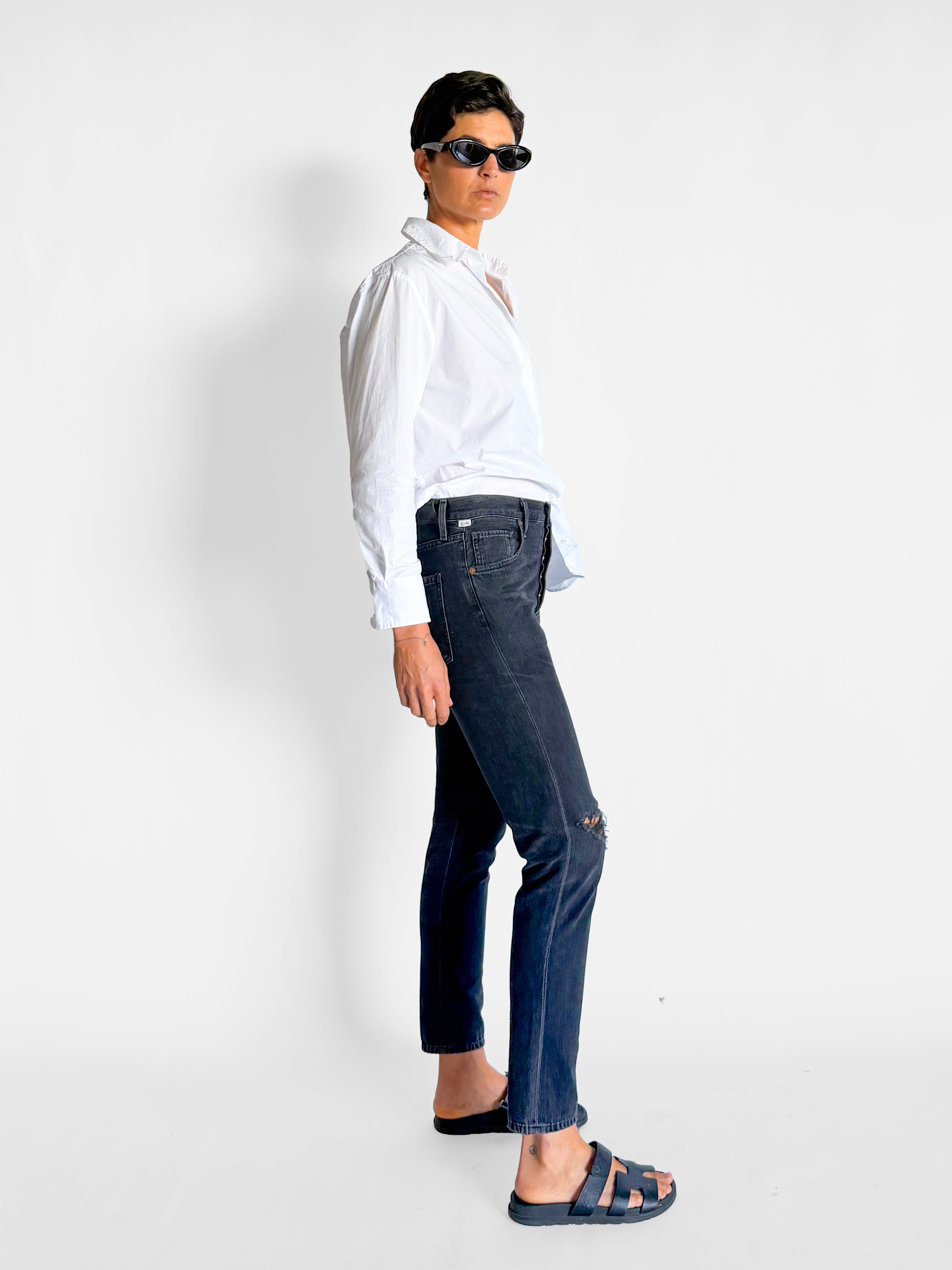 Citizens of Humanity Liya High Rise Classic Fit Crop Jeans, image 4 of 4