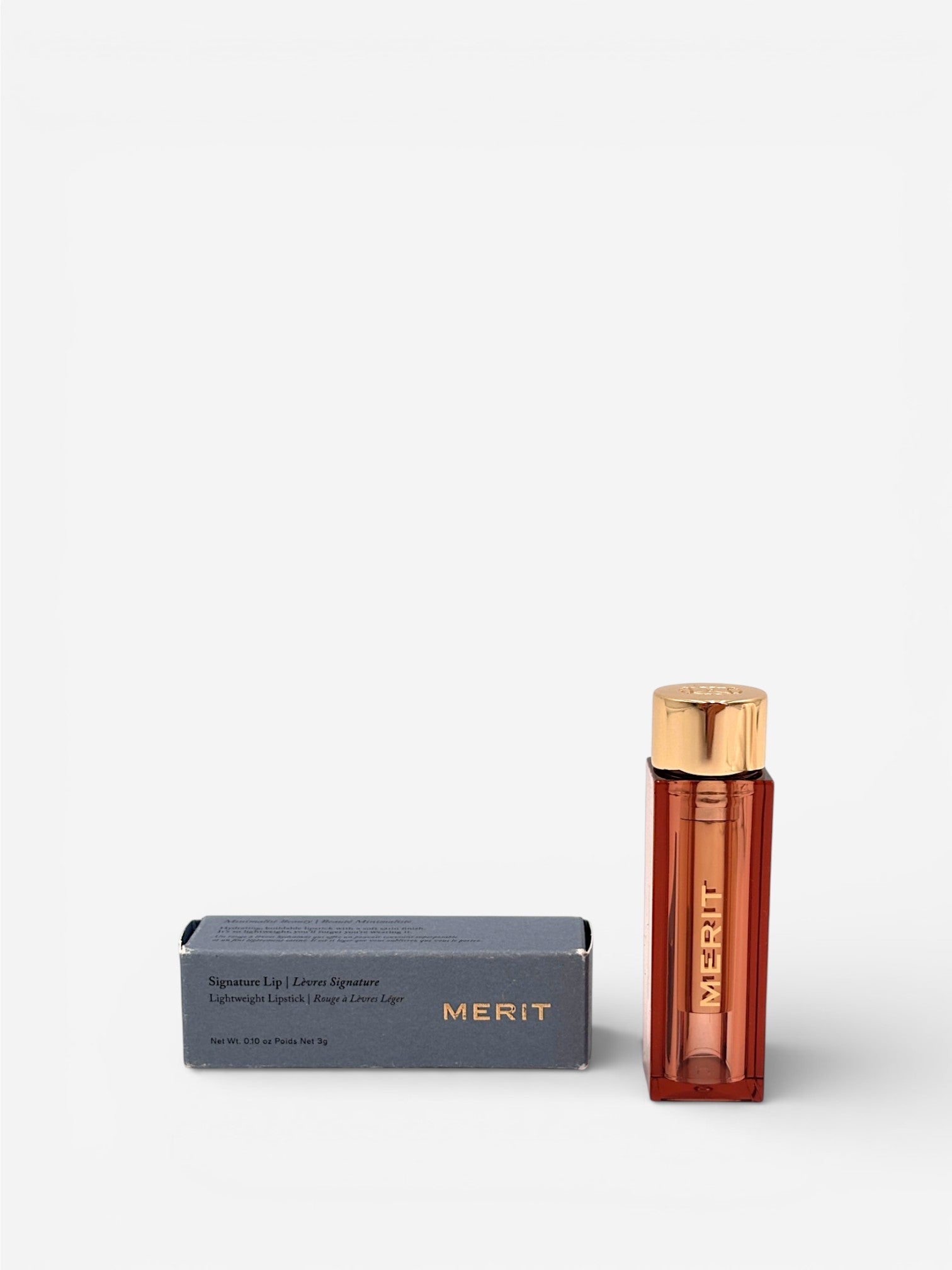 Merit Great Skin Priming Moisturiser, Instant Glow Serum + Lipstick, image 4 of 4