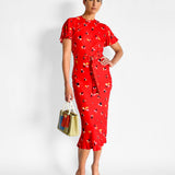 Rebecca Valance Ruby SS Midi Dress, image 4 of 5