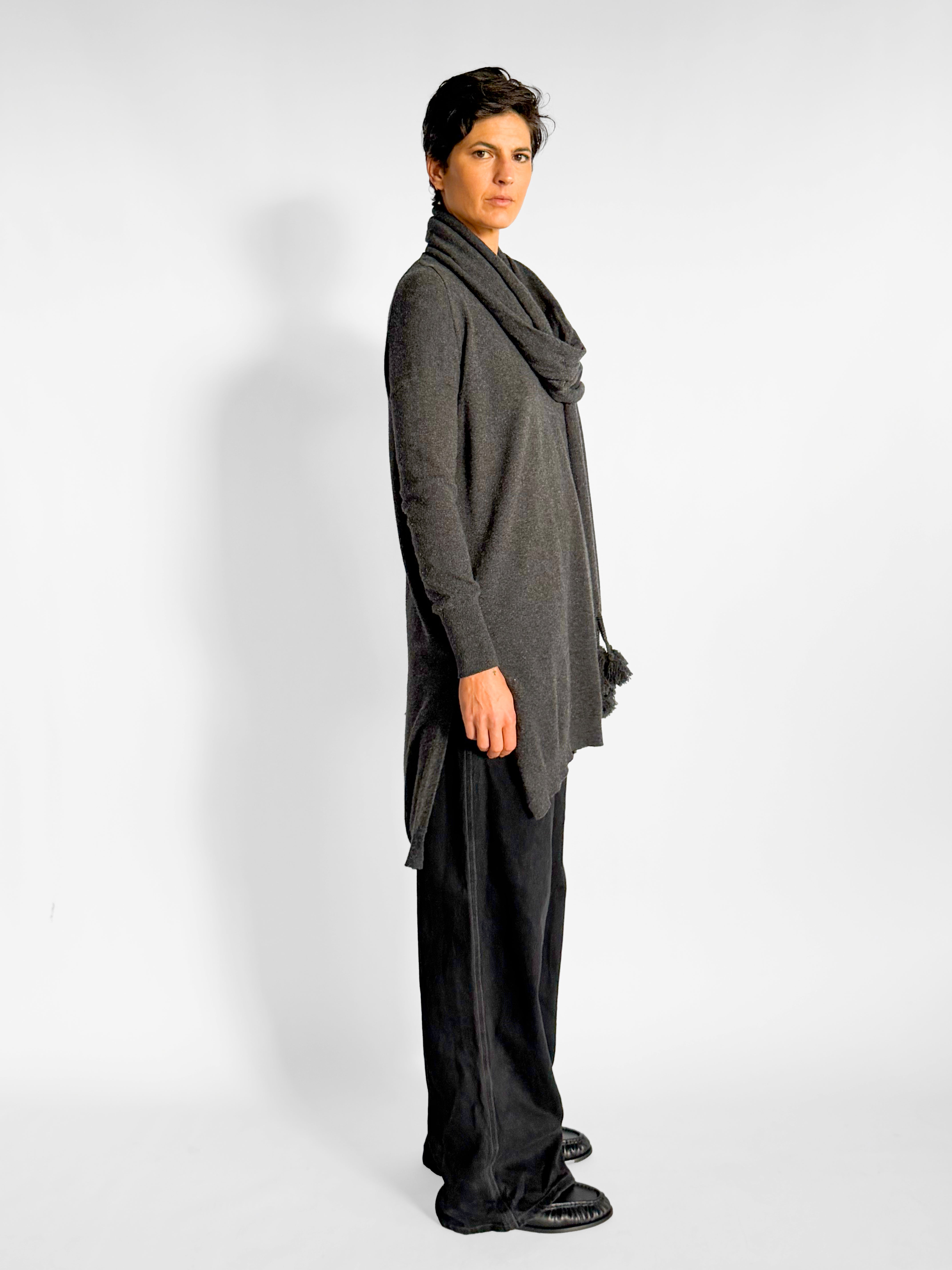 Scanlan Theodore Long Dress Cashmere Sweater, image 4 of 5
