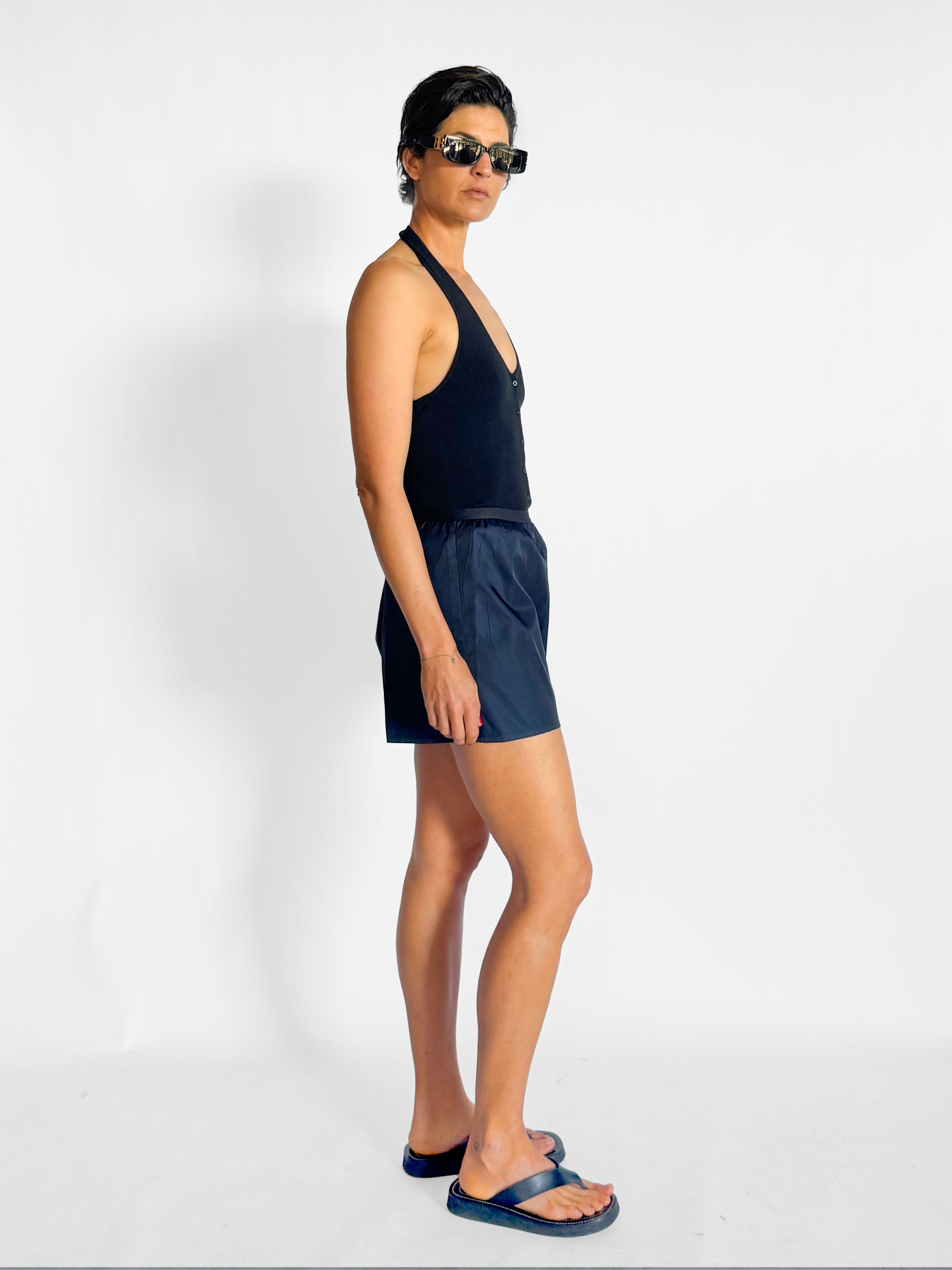 Prada Nylon Satin Sporty Short, image 4 of 4