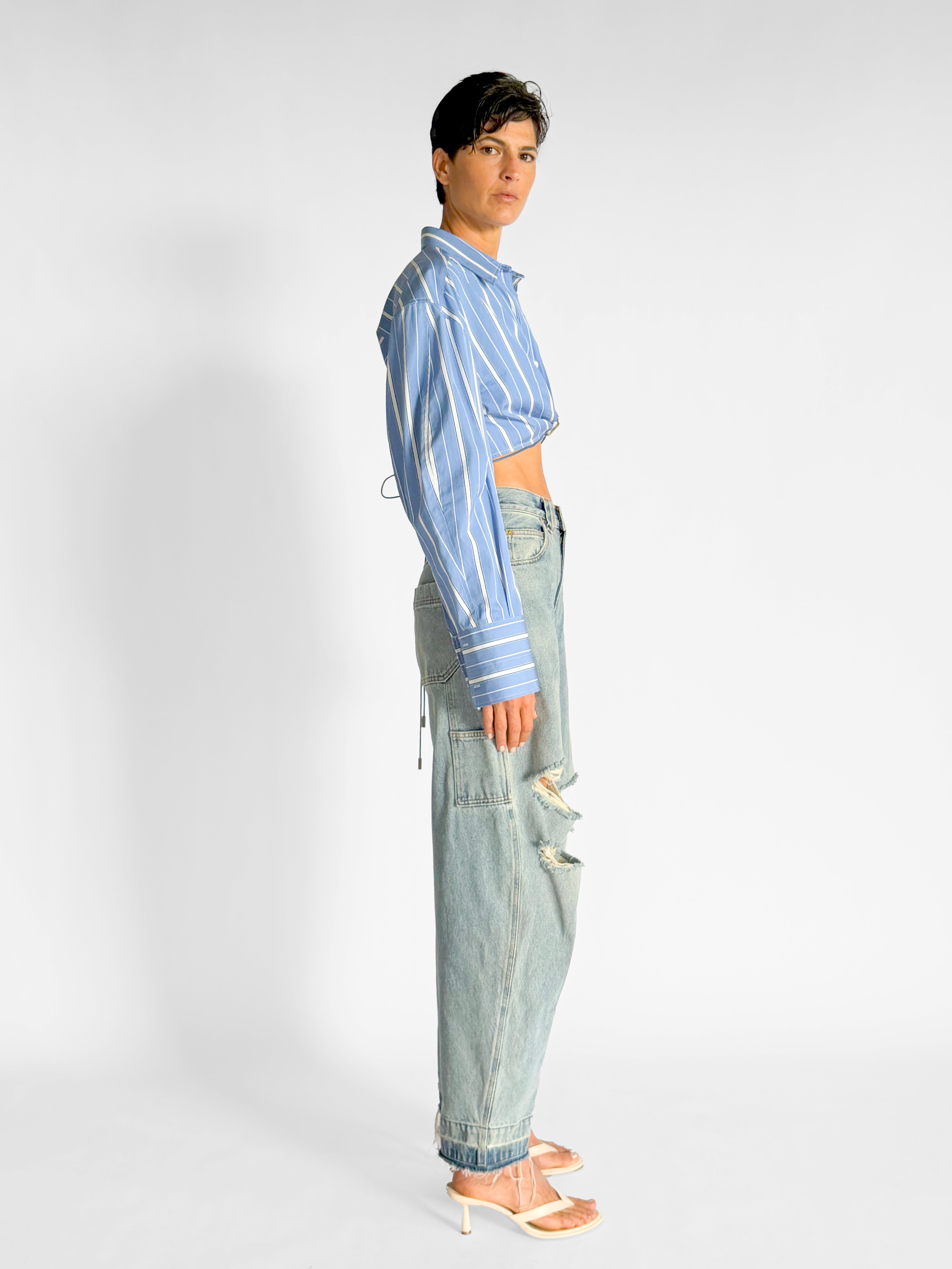 Dark Park Baggy High Waist Jean, image 4 of 5