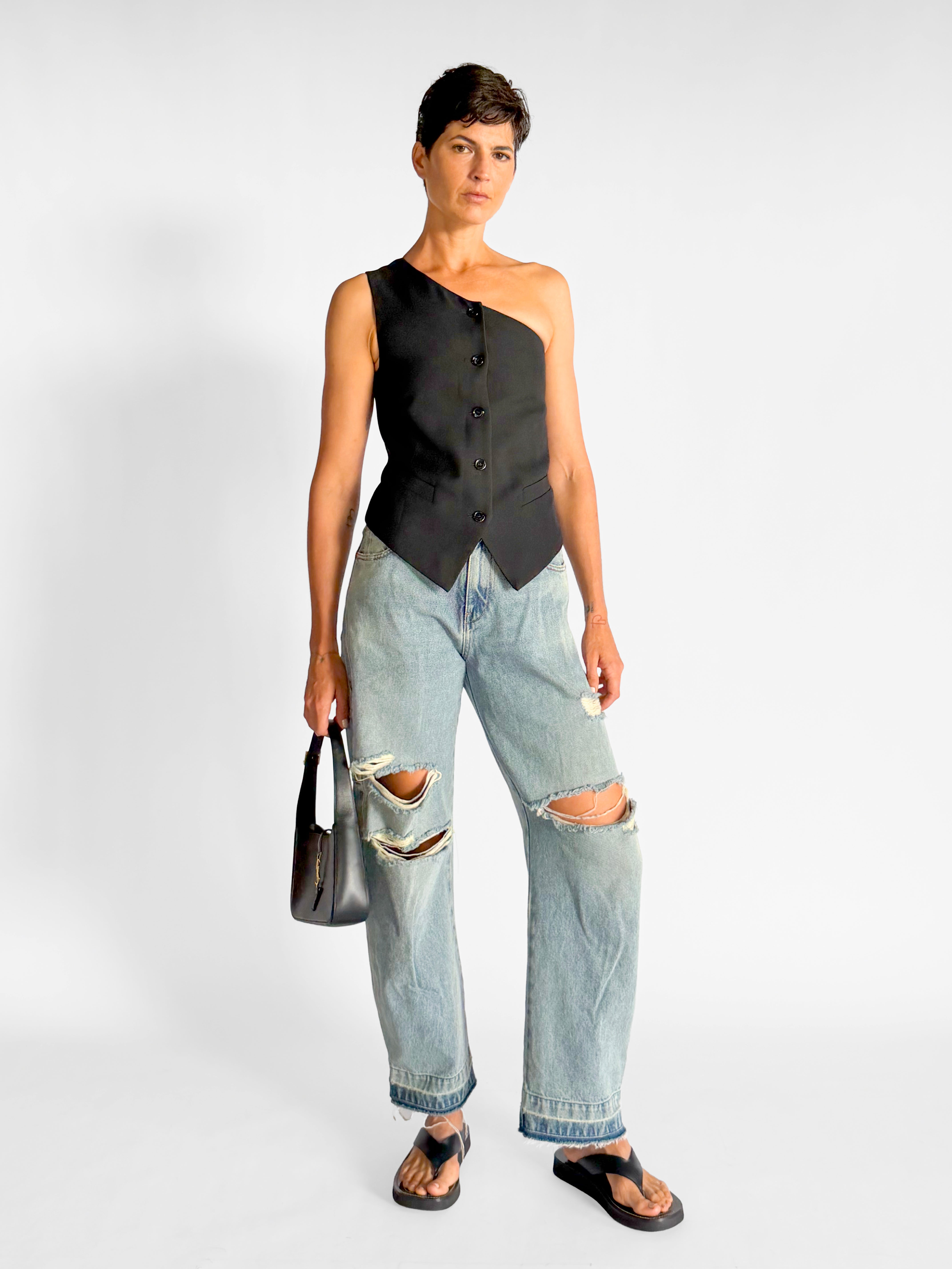 Acne Studios Studios One Shoulder Vest, image 5 of 5