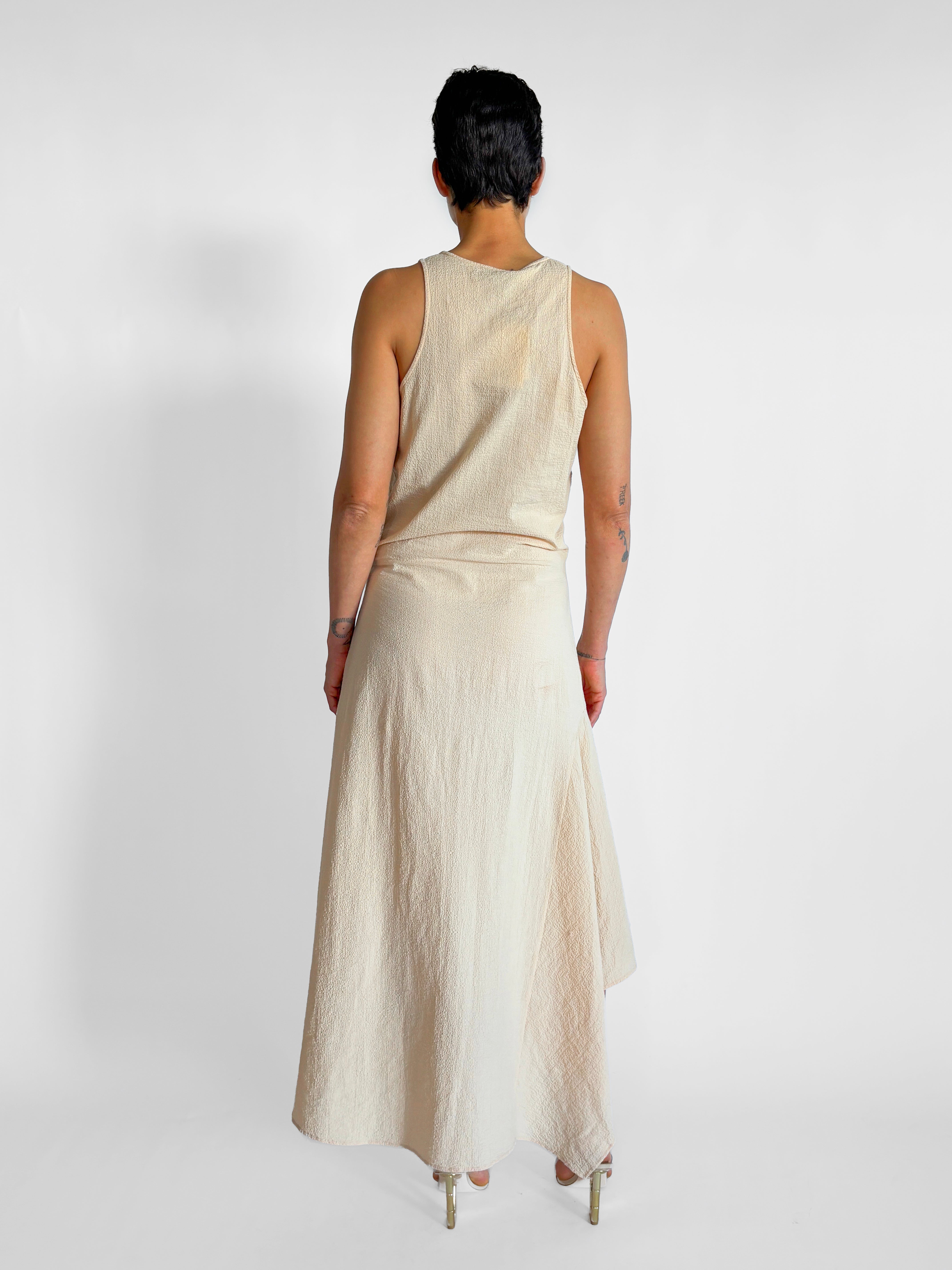 Aeron Gale Scoop Neck Gathered Dress, image 5 of 5