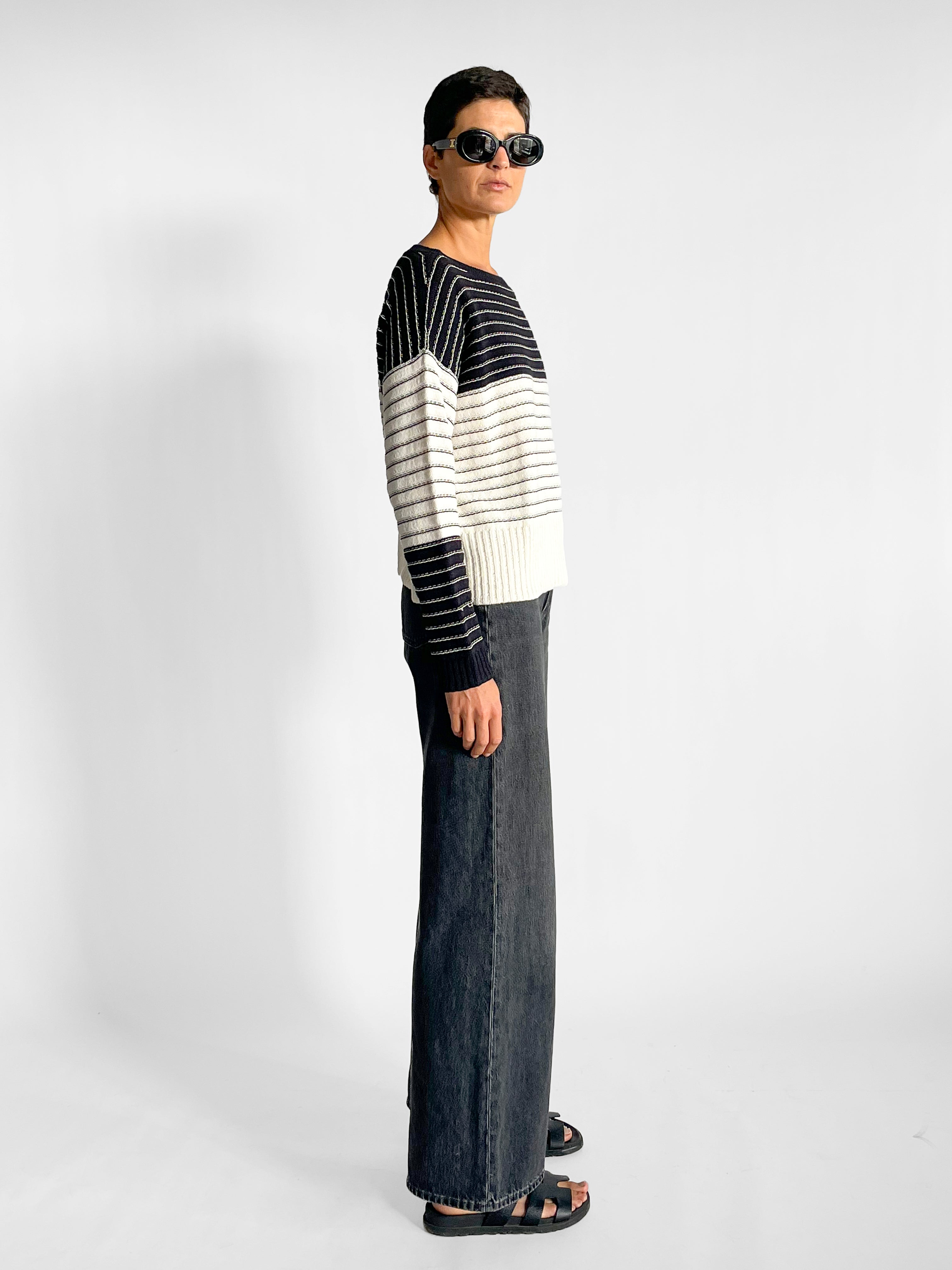 Max&Co Stripe Knit Sweater, image 5 of 6