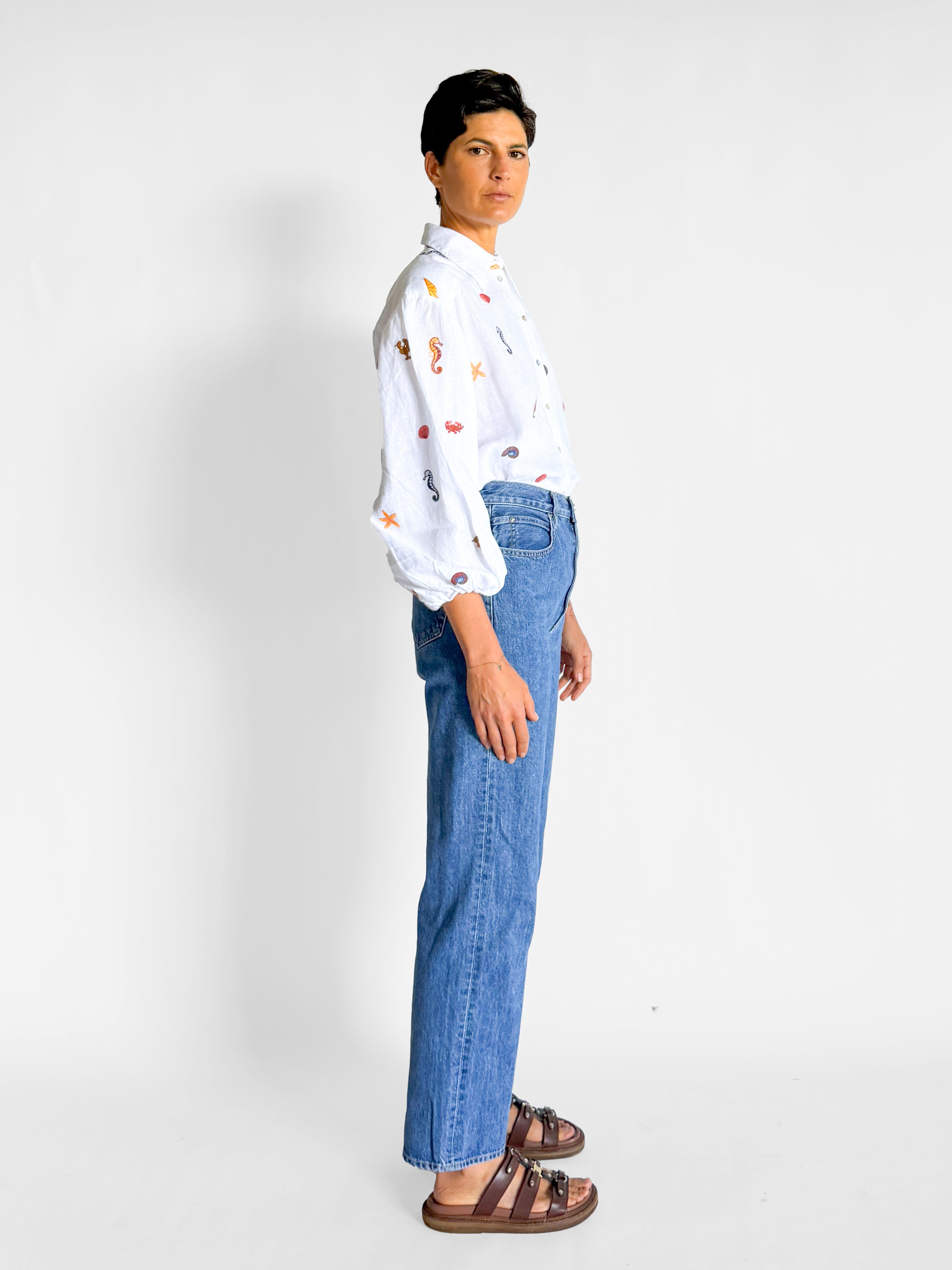 Alemais Under the Sea Embroidered Shirt, image 5 of 6
