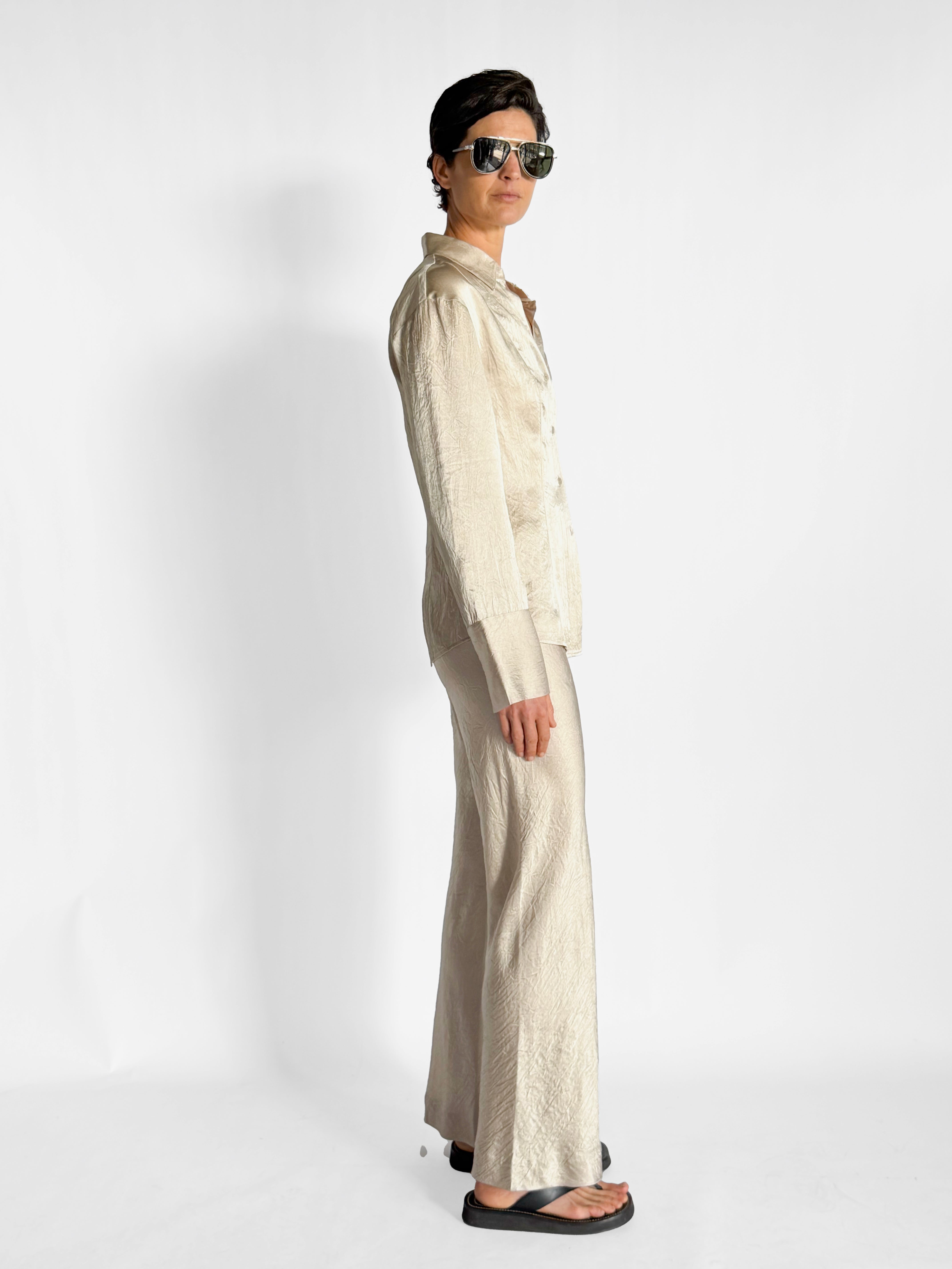 Eaves Loretta Bias Pant & Freda Slim Shirt Set, image 5 of 6