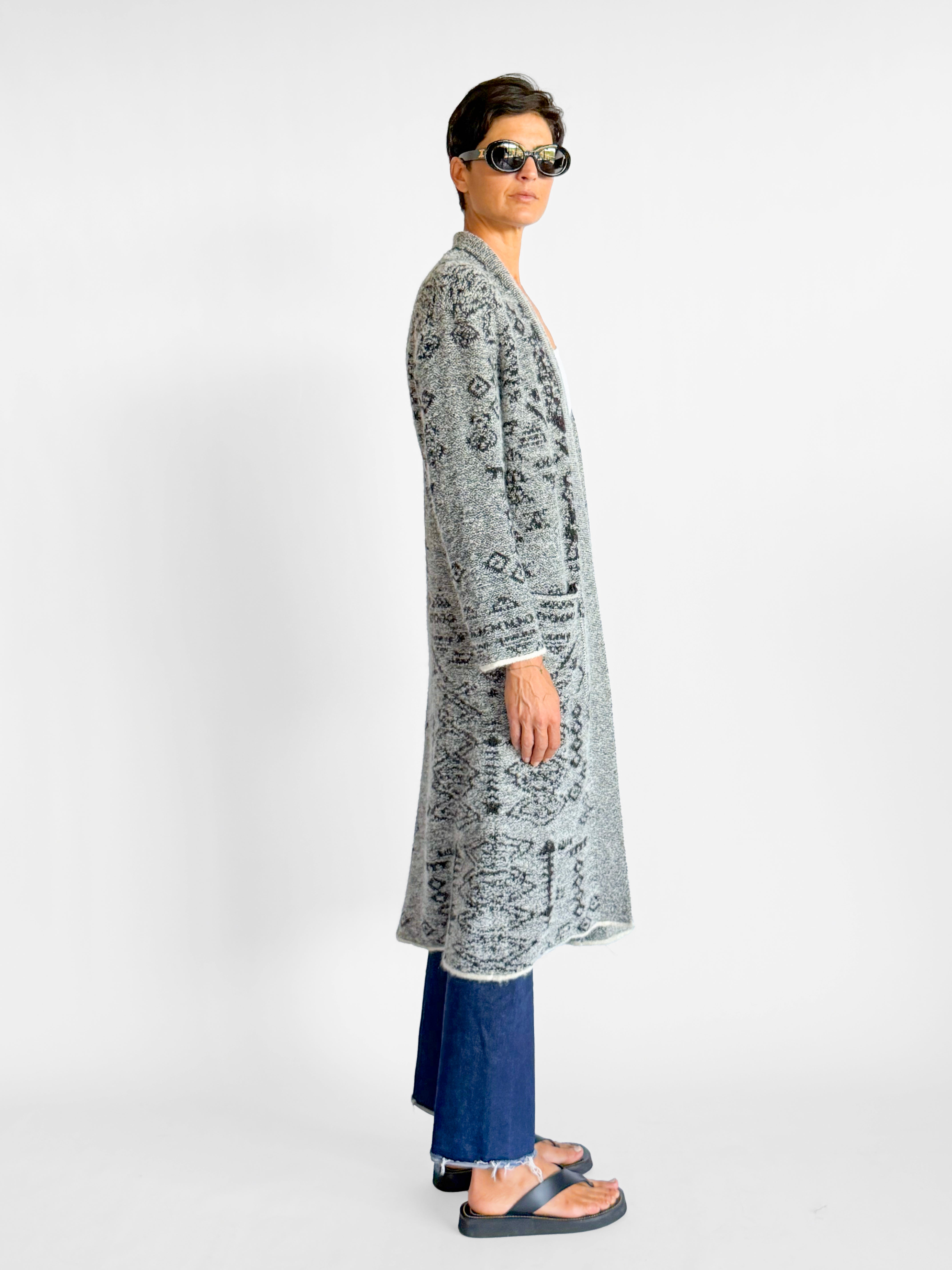 Antik Batik Alpaca Long Knit Cardigan, image 5 of 5