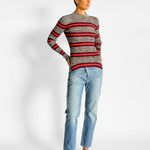 Proenza Schouler Long Sleeved Marled Striped Sweater, image 5 of 5