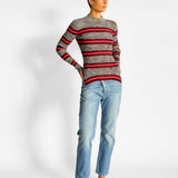 Proenza Schouler Long Sleeved Marled Striped Sweater, image 5 of 5