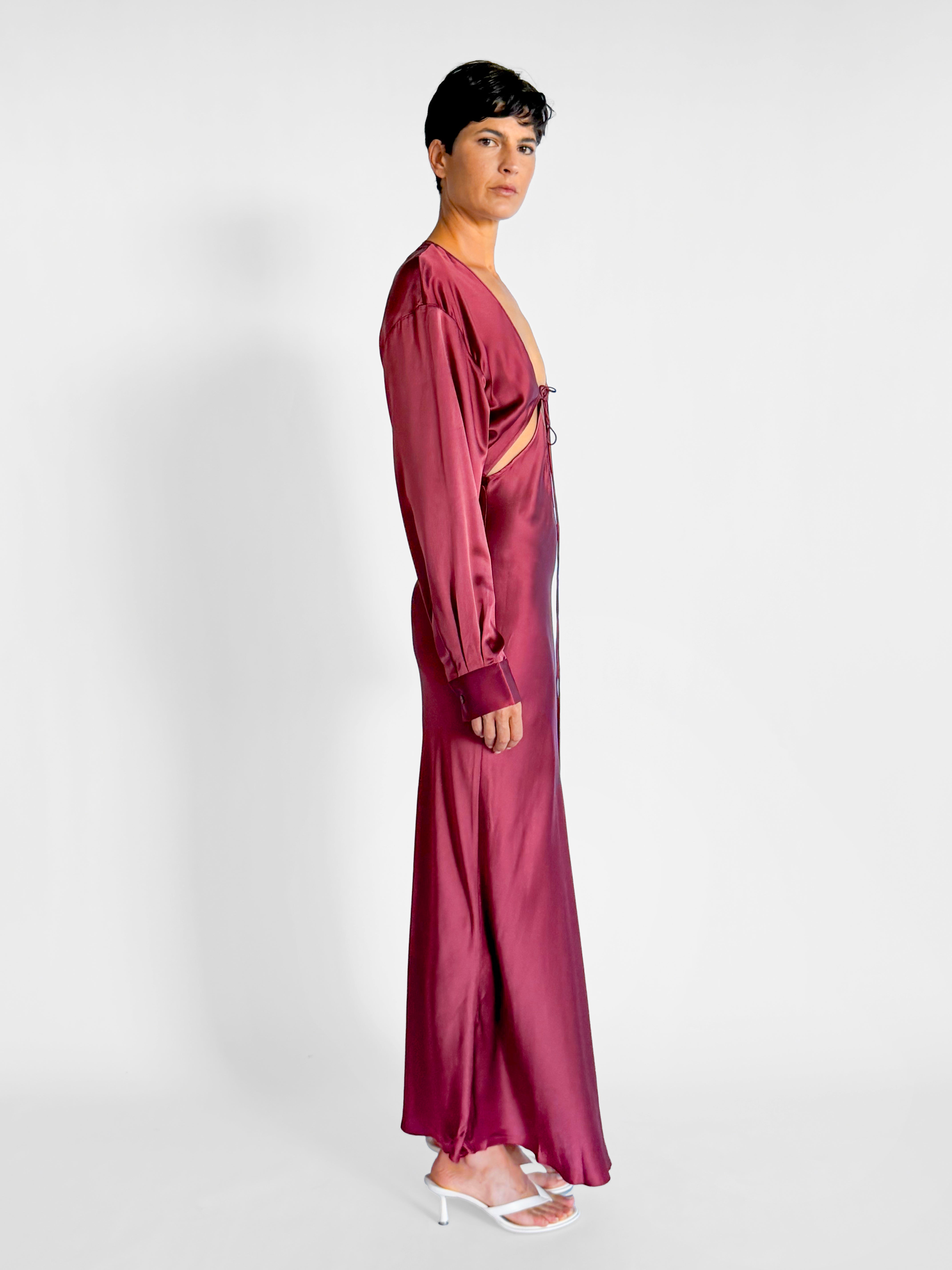 Christopher Esber Triquetta Front Tie Shirt Dress, image 5 of 5