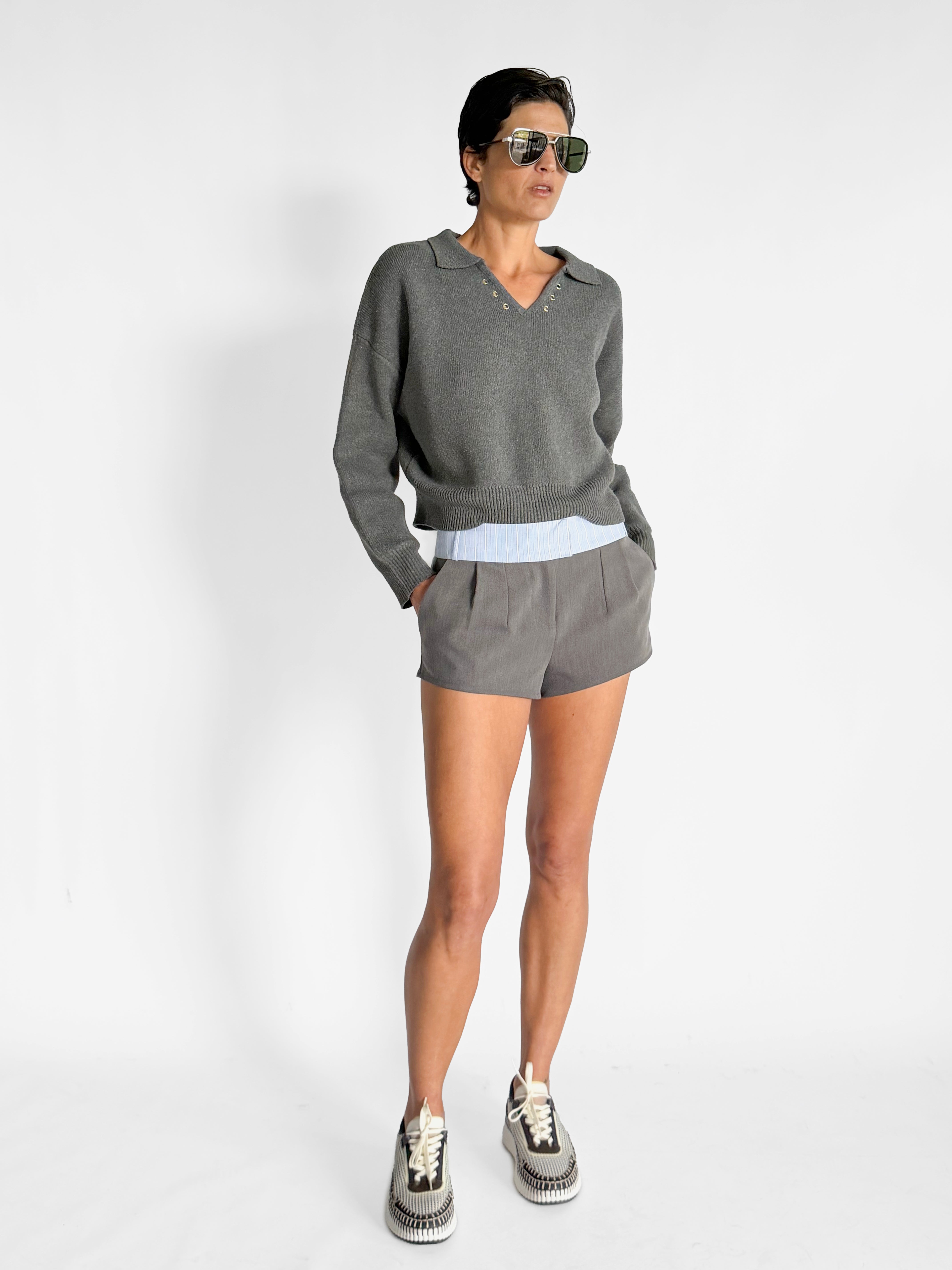 Deiji Eyelet Knit Jumper, image 5 of 5