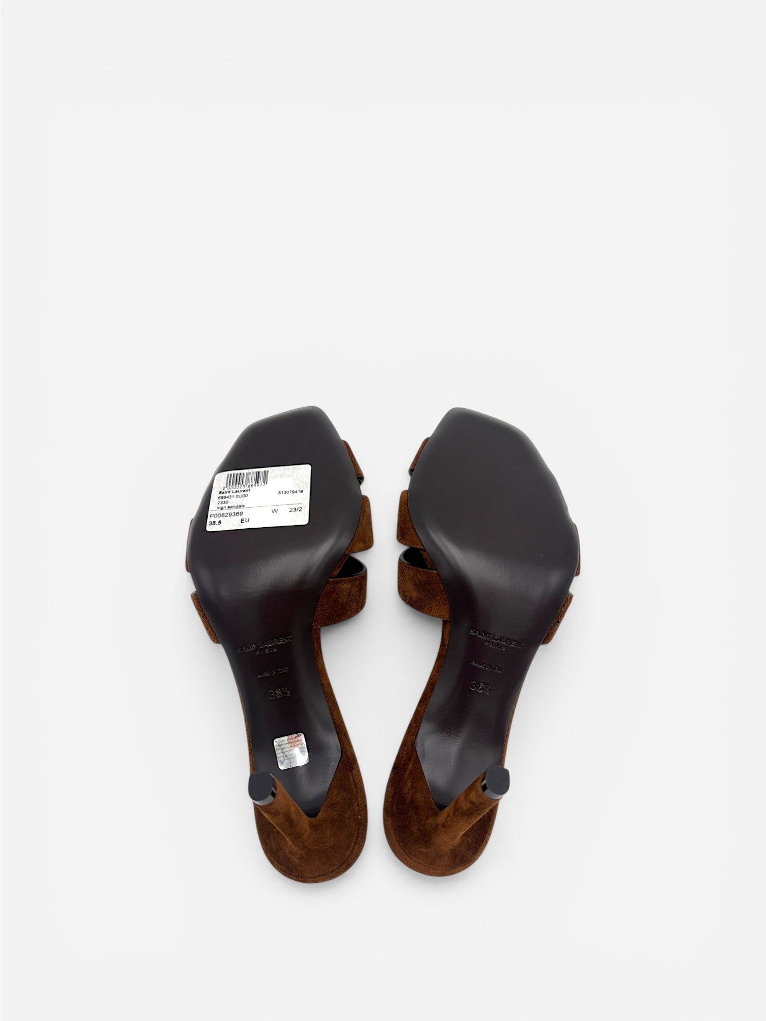 Saint Laurent Tribute Suede Mules, image 5 of 5