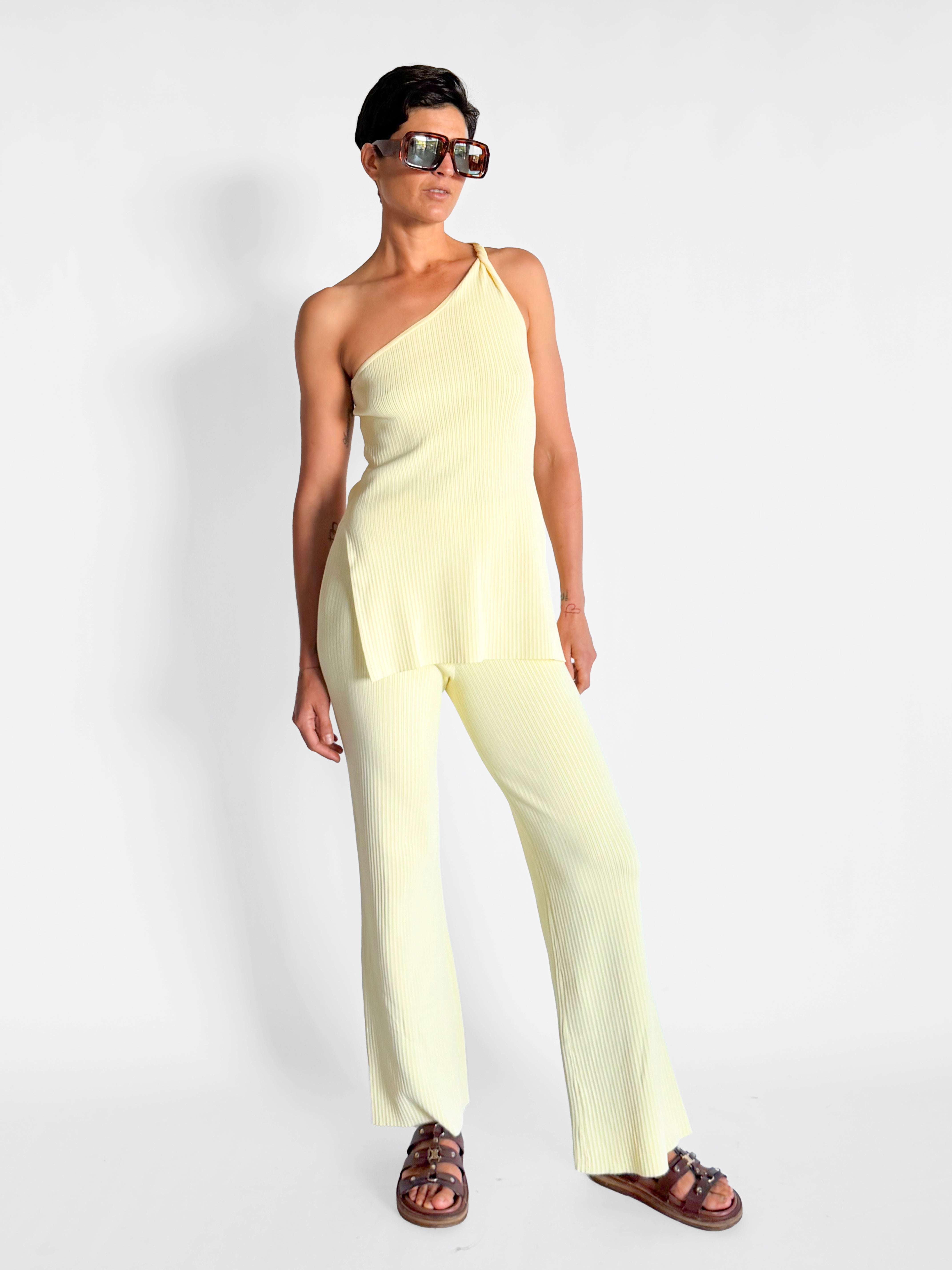SIR. Kelvin One Shoulder Top & Trousers Set, image 5 of 6