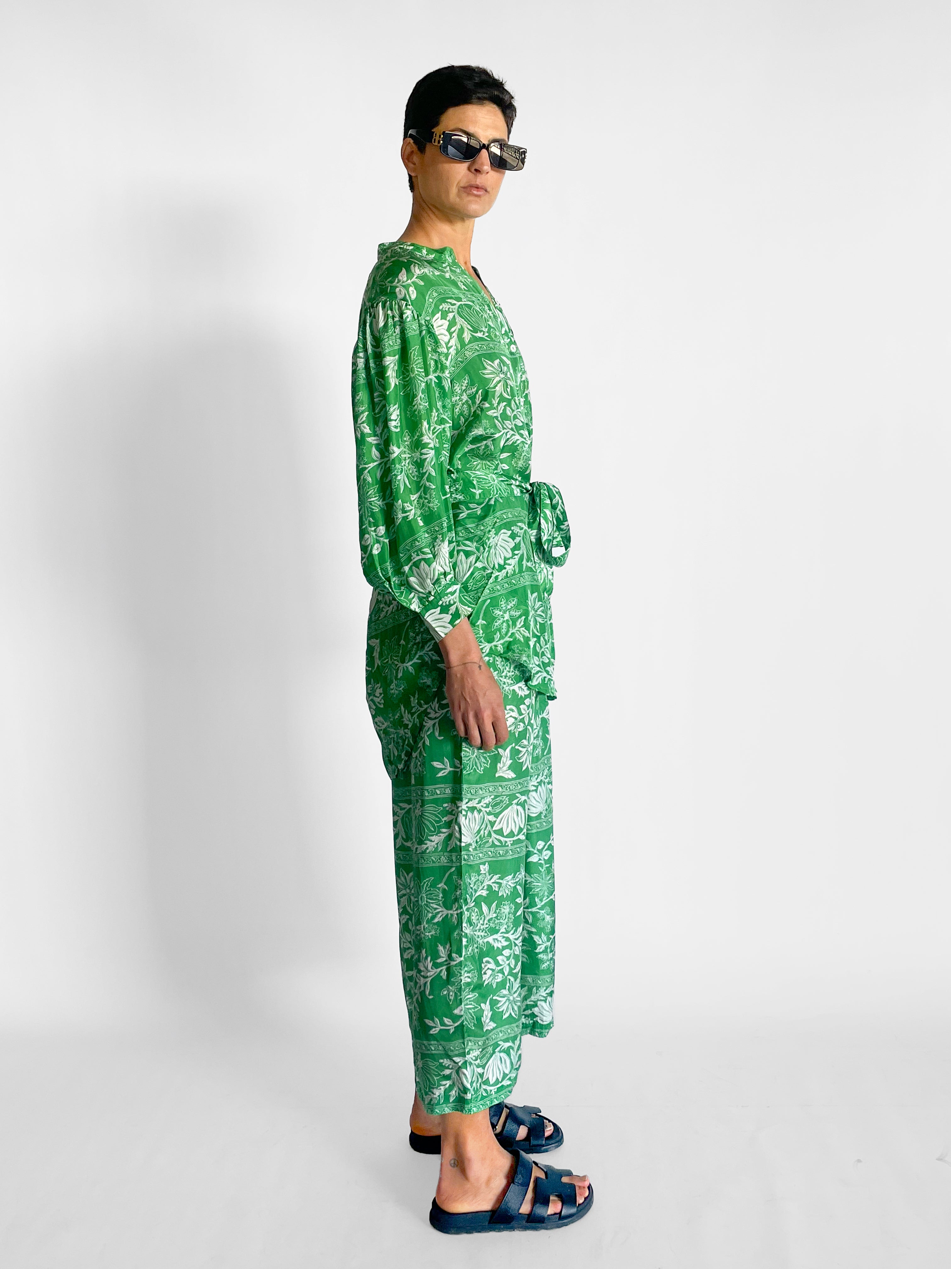 Hannah Tunic & Emmy Silk Pant Set, image 5 of 6