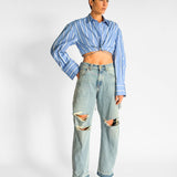 Dark Park Baggy High Waist Jean, image 5 of 5
